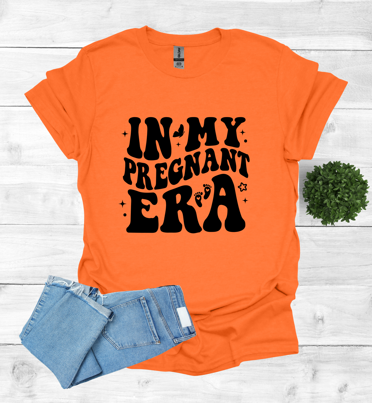 In my pregnant ERA t-shirt