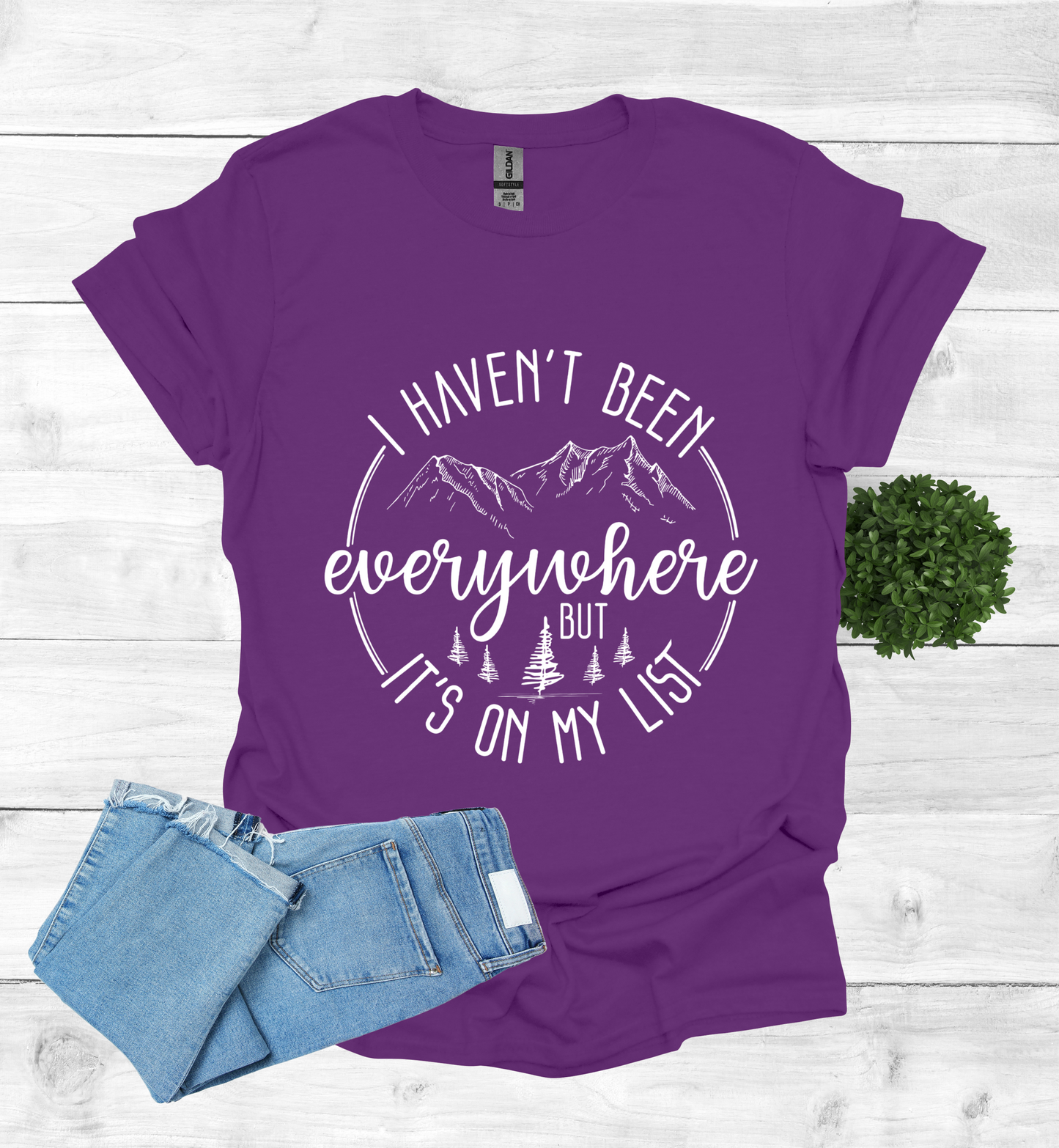 Haven't been Everywhere But It's on my list Shirt