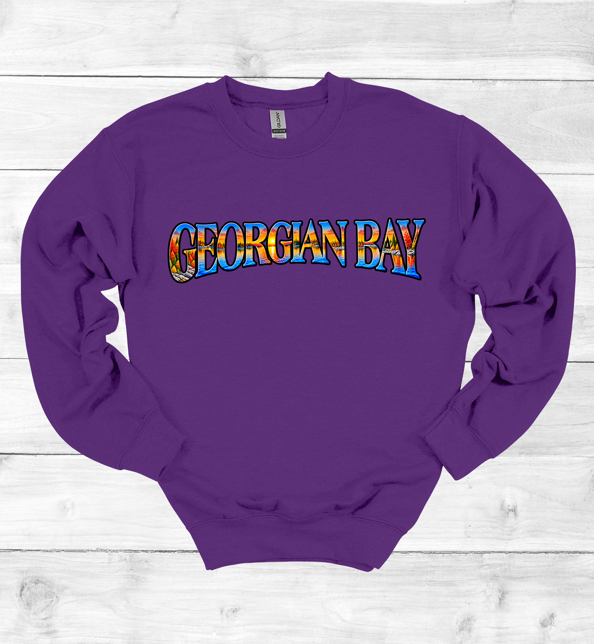 Colorful Georgian Bay Fall Look, Sweatshirt
