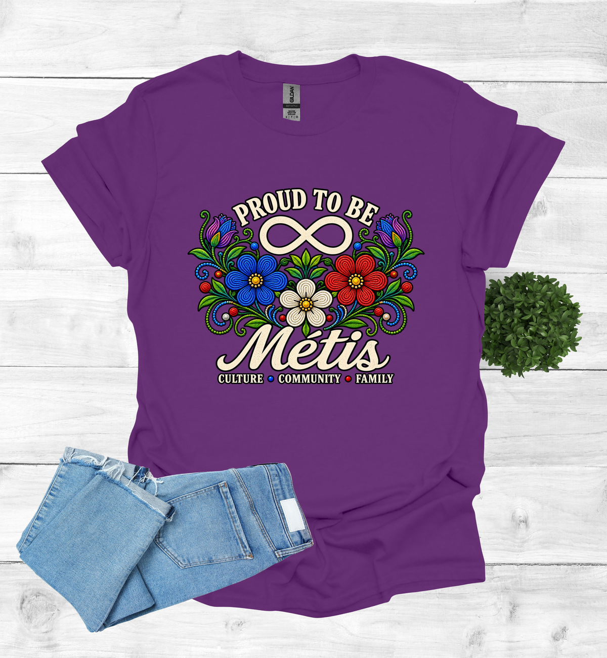 Proud to be Métis T-Shirt