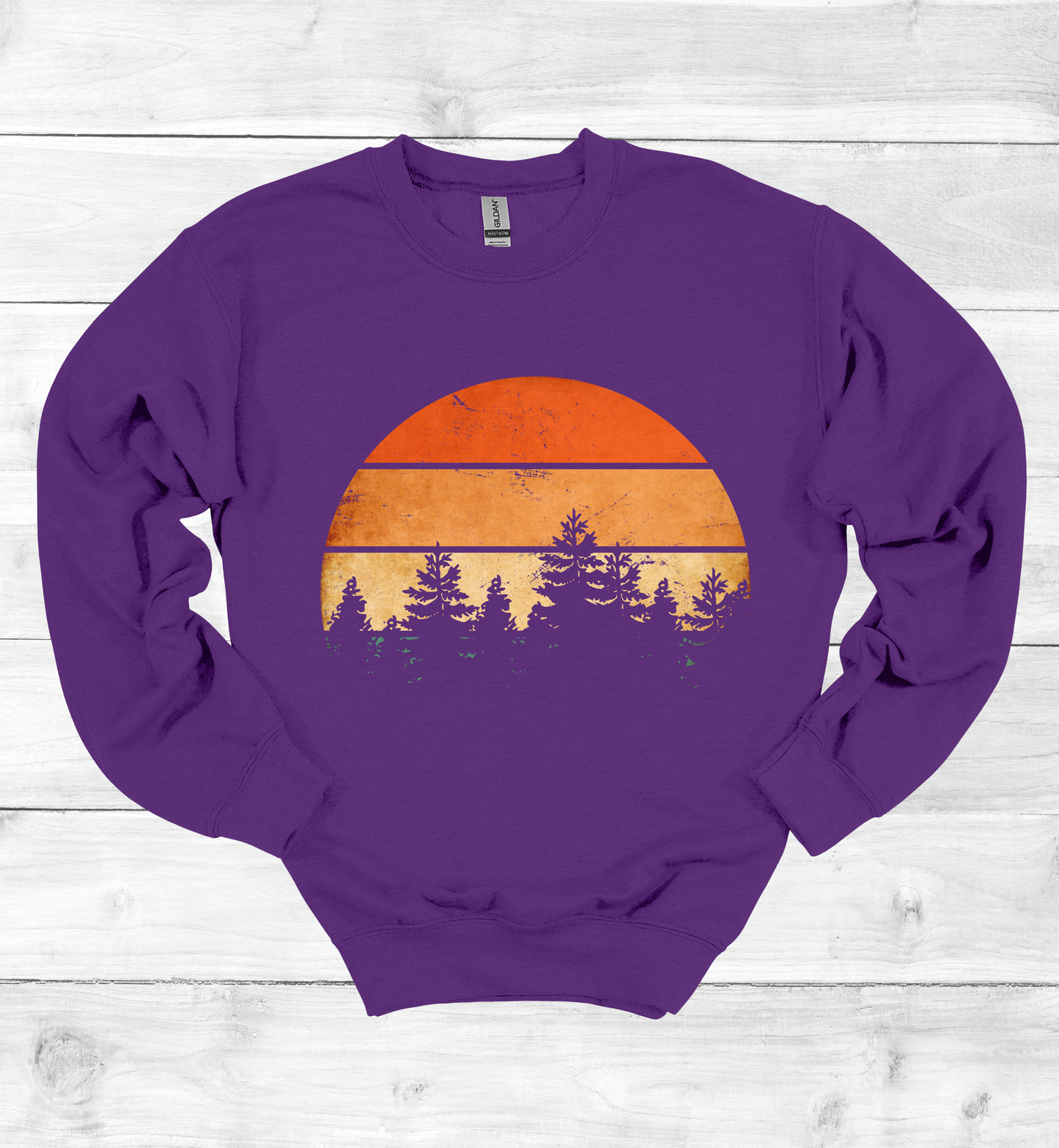 Vintage retro sunset sweatshirt