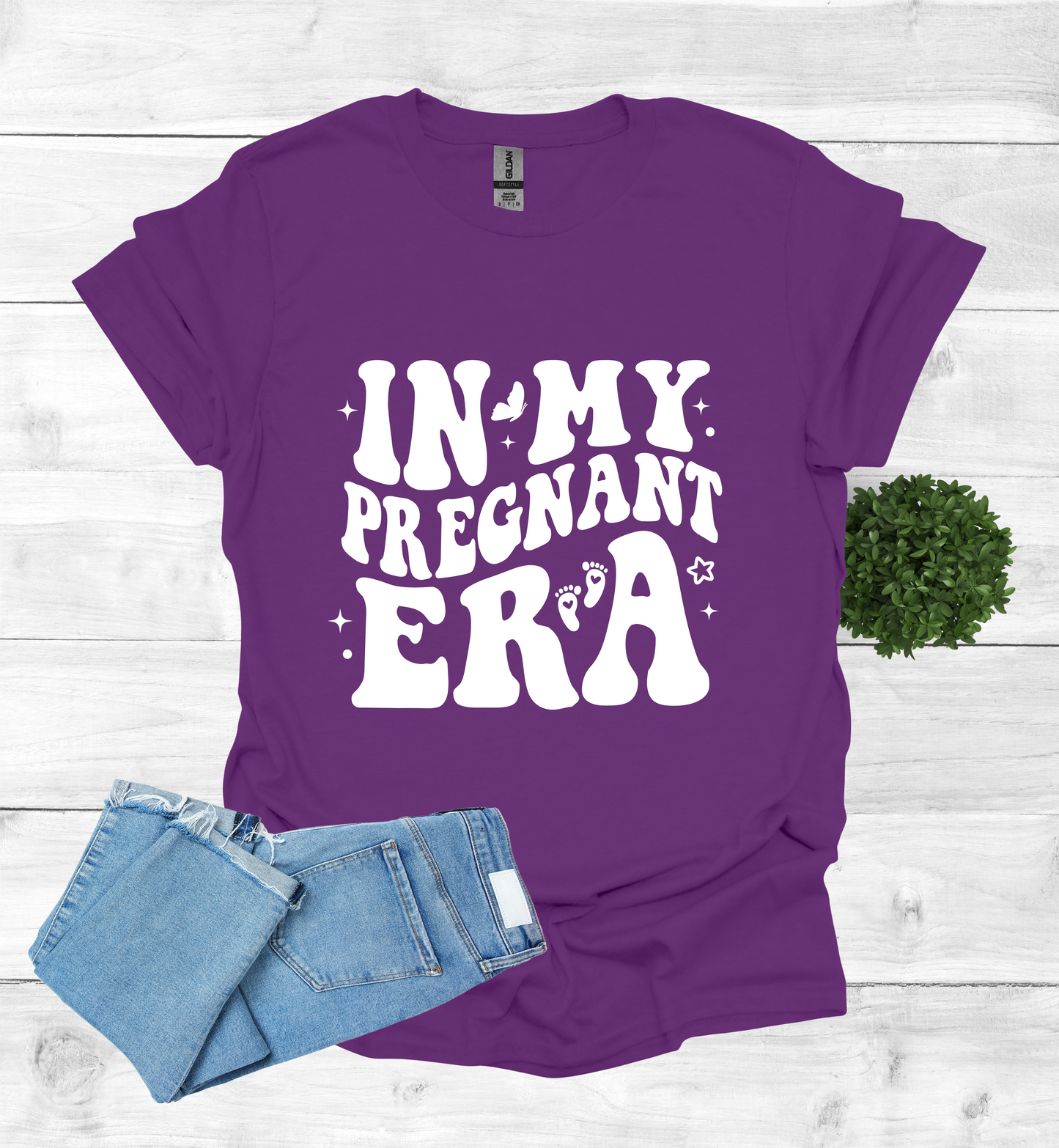 In my pregnant ERA t-shirt