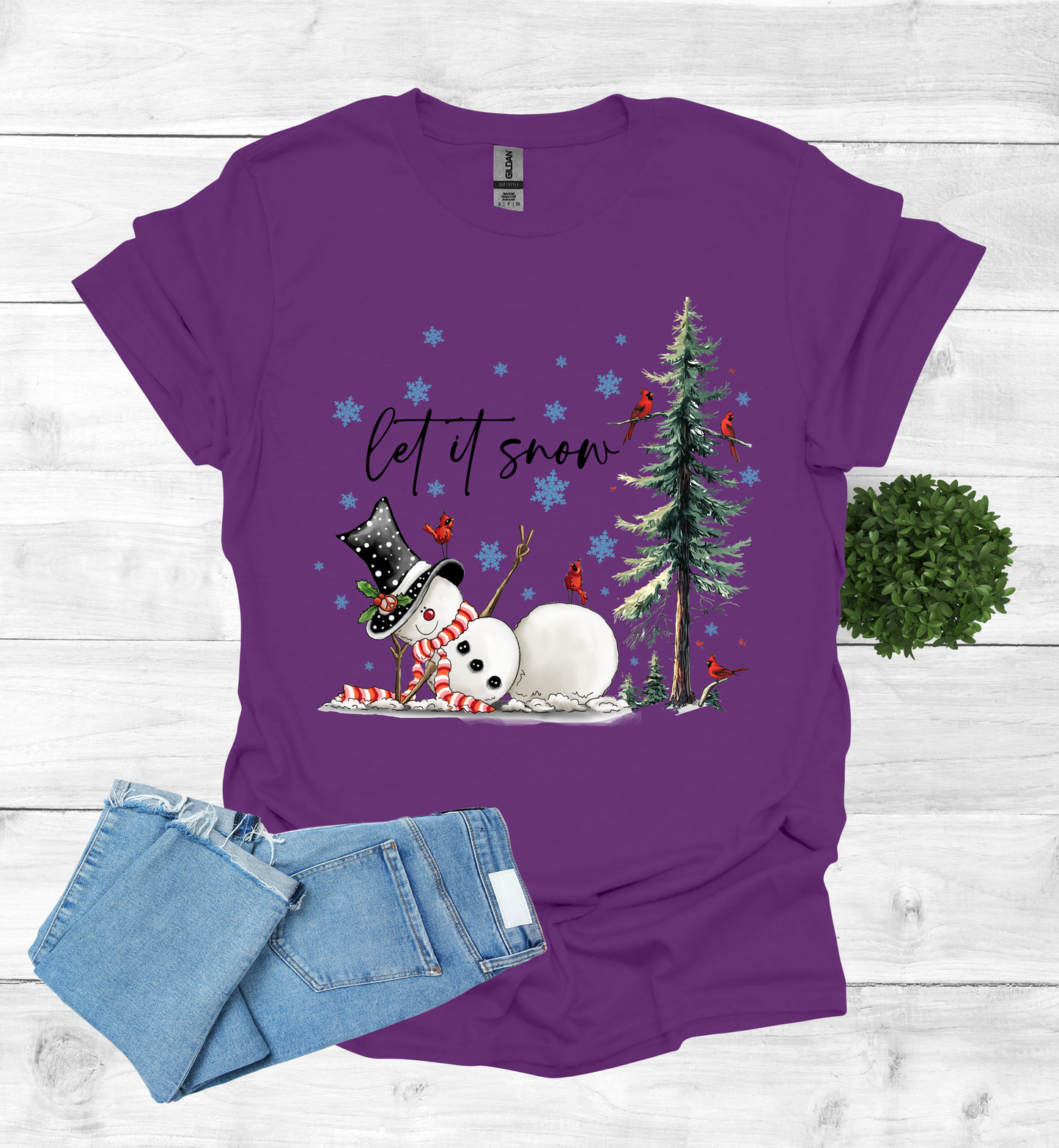 Let It Snow Christmas Shirt