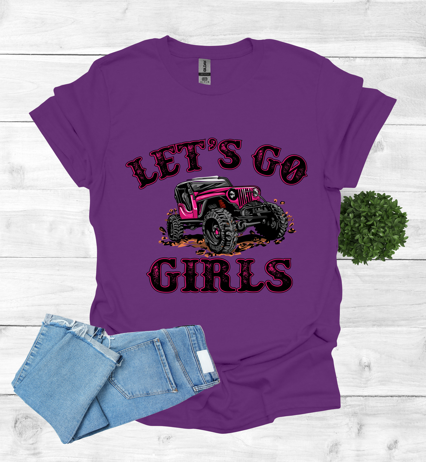 Let's Go Girls jeep mudding scene1