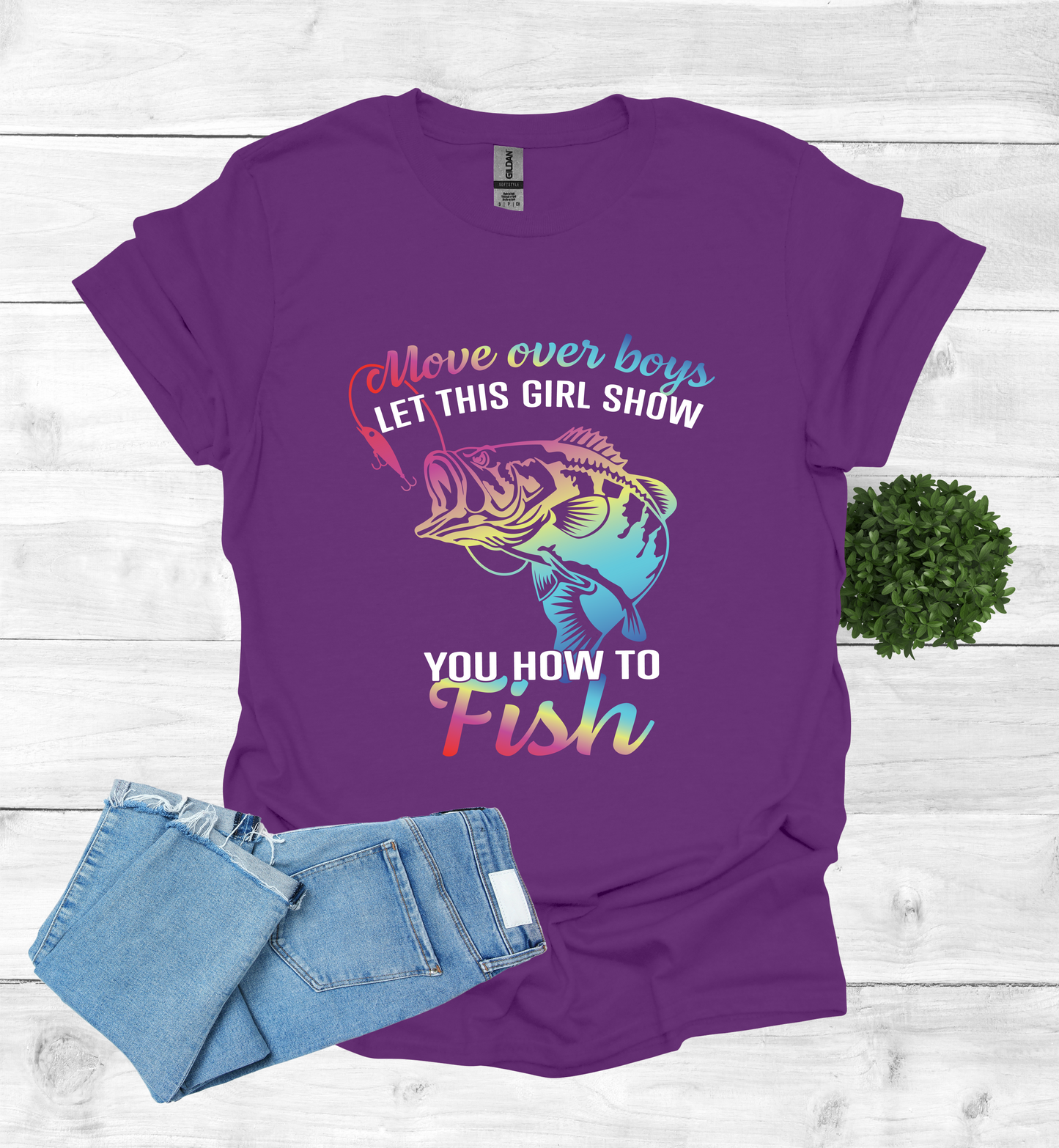 Move over boys LET THIS GIRL SHOW you how to fish