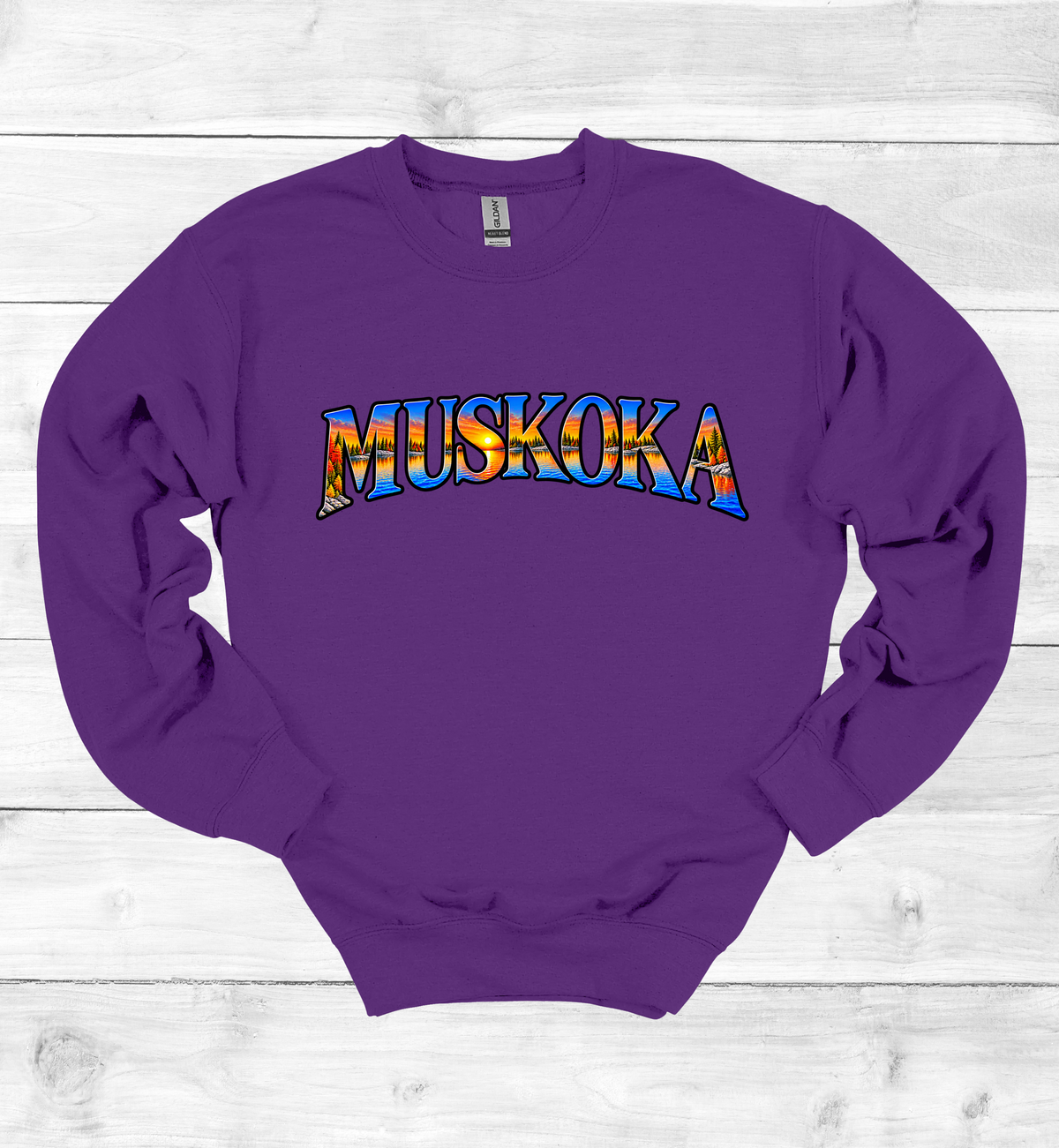 Colorful Muskoka  Fall Look, Sweatshirt