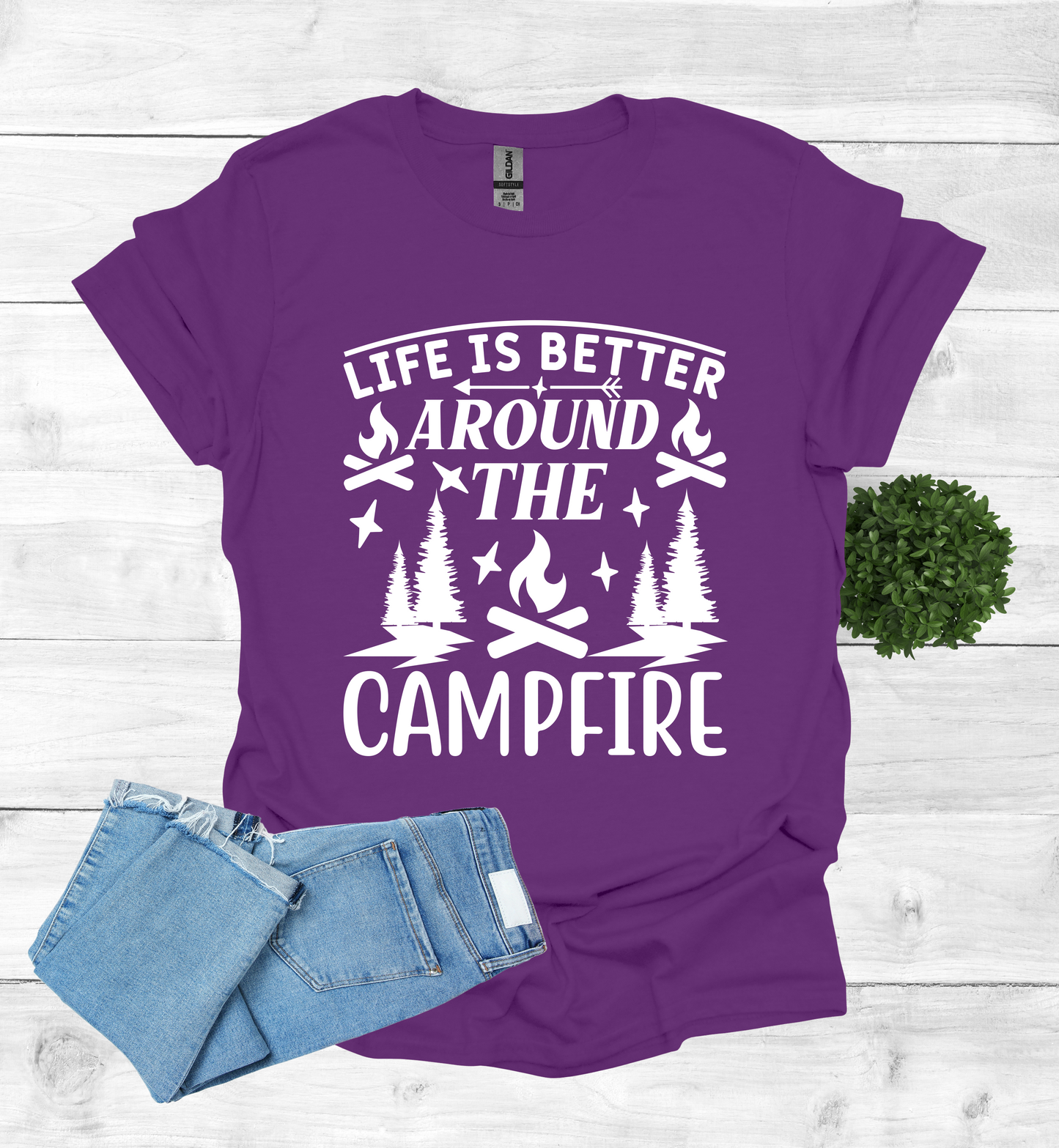 Life is better around the campfire