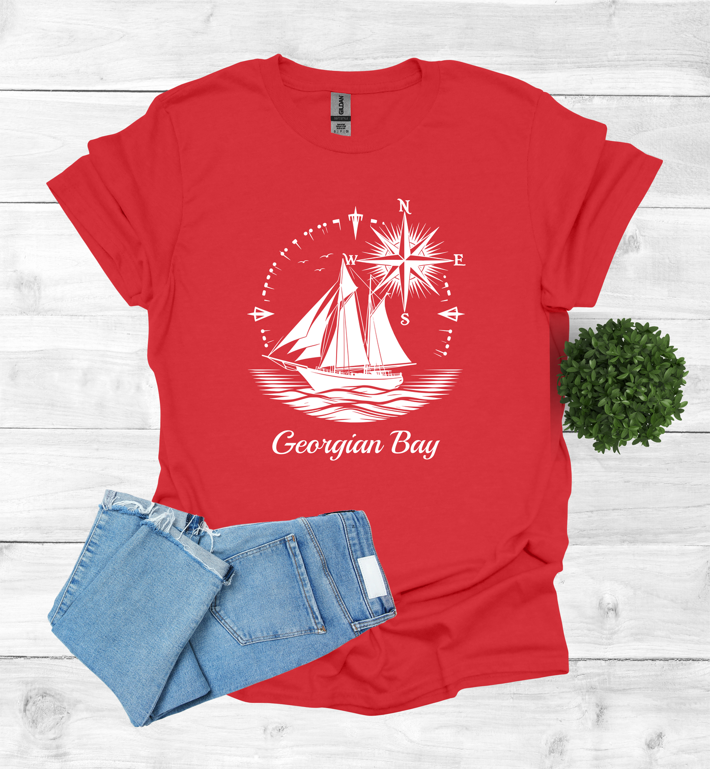 Sail Boat on Georgian Bay