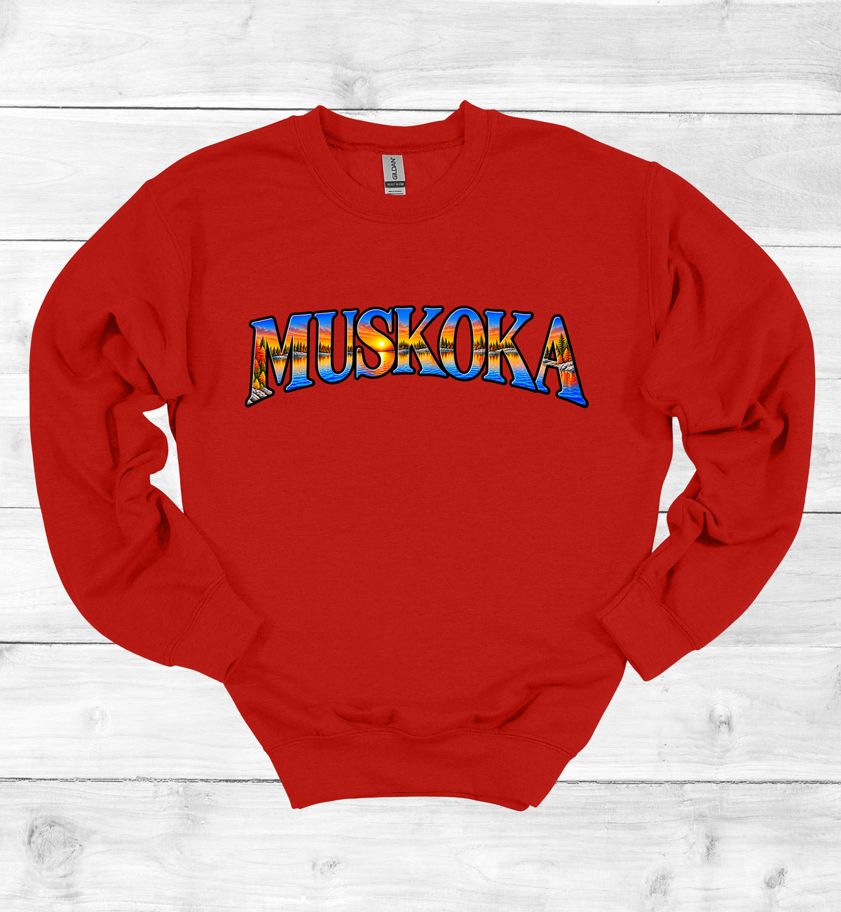 Colorful Muskoka  Fall Look, Sweatshirt