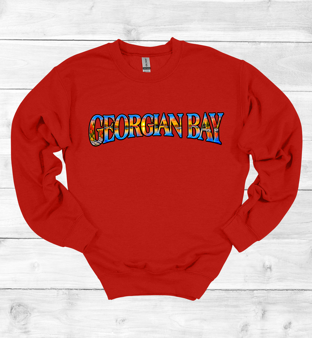 Colorful Georgian Bay Fall Look, Sweatshirt