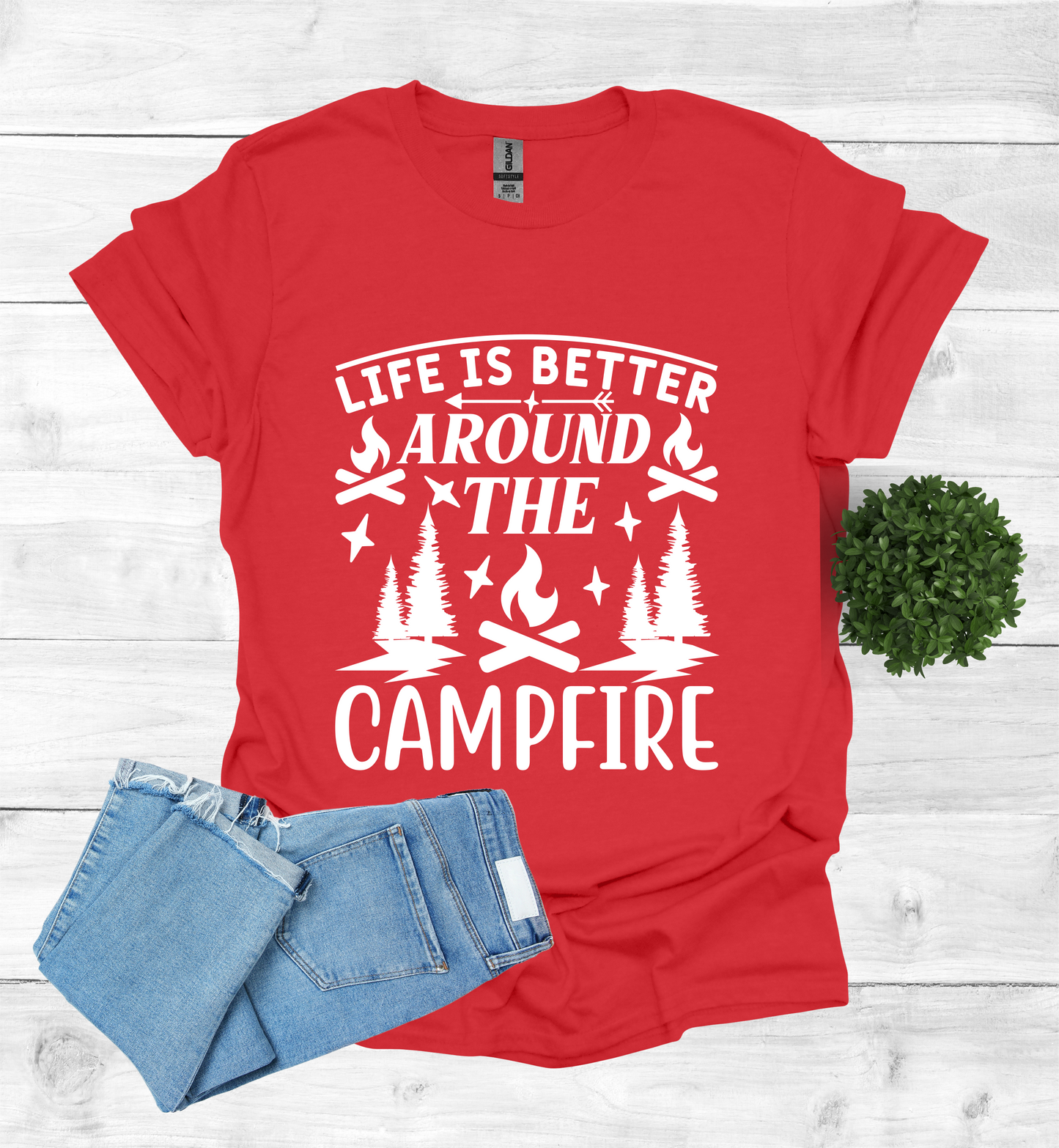 Life is better around the campfire