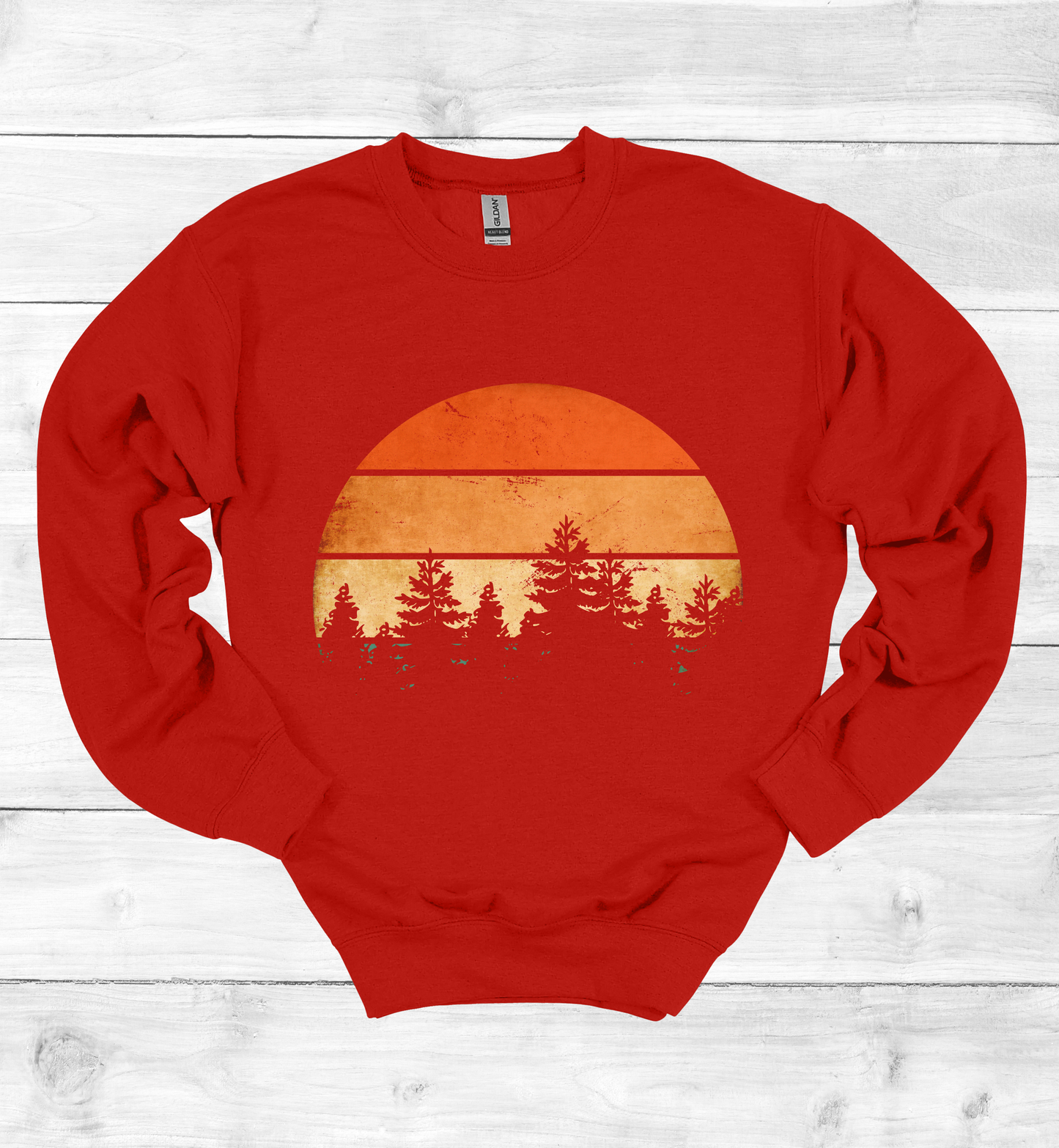 Vintage retro sunset sweatshirt