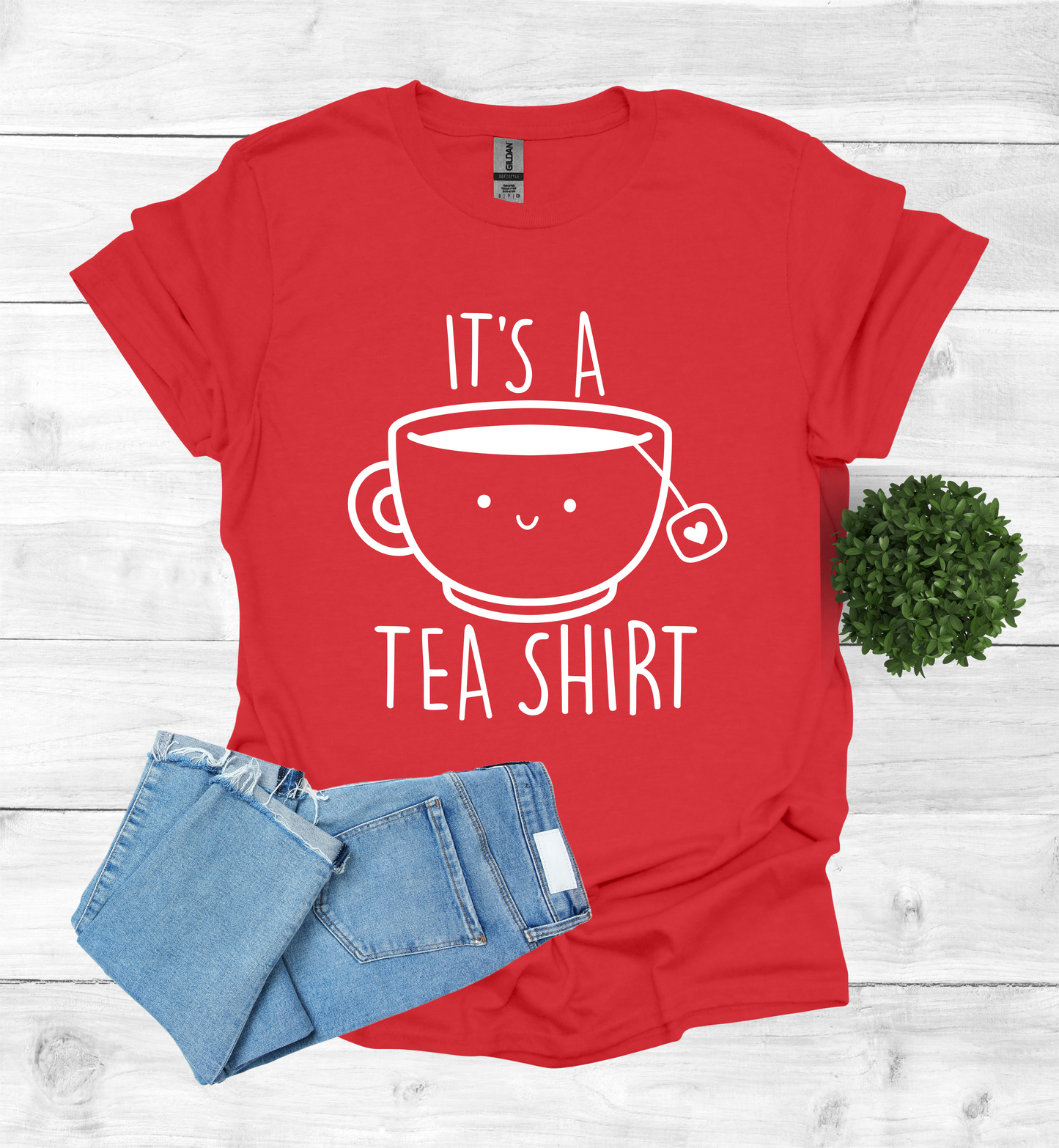 Cute It's A Tea Shirt