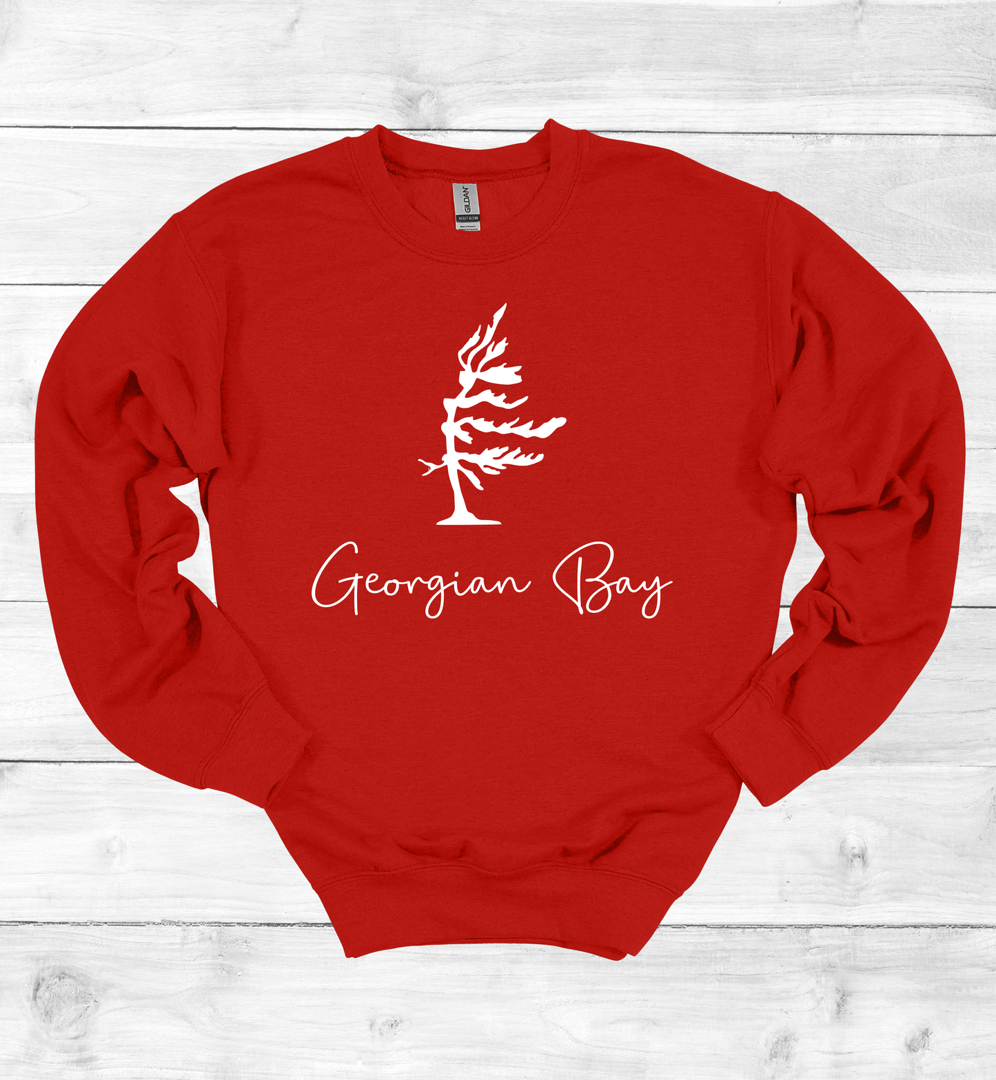 Georgian Bay Wind Swept Pine Tree Sweatshirt
