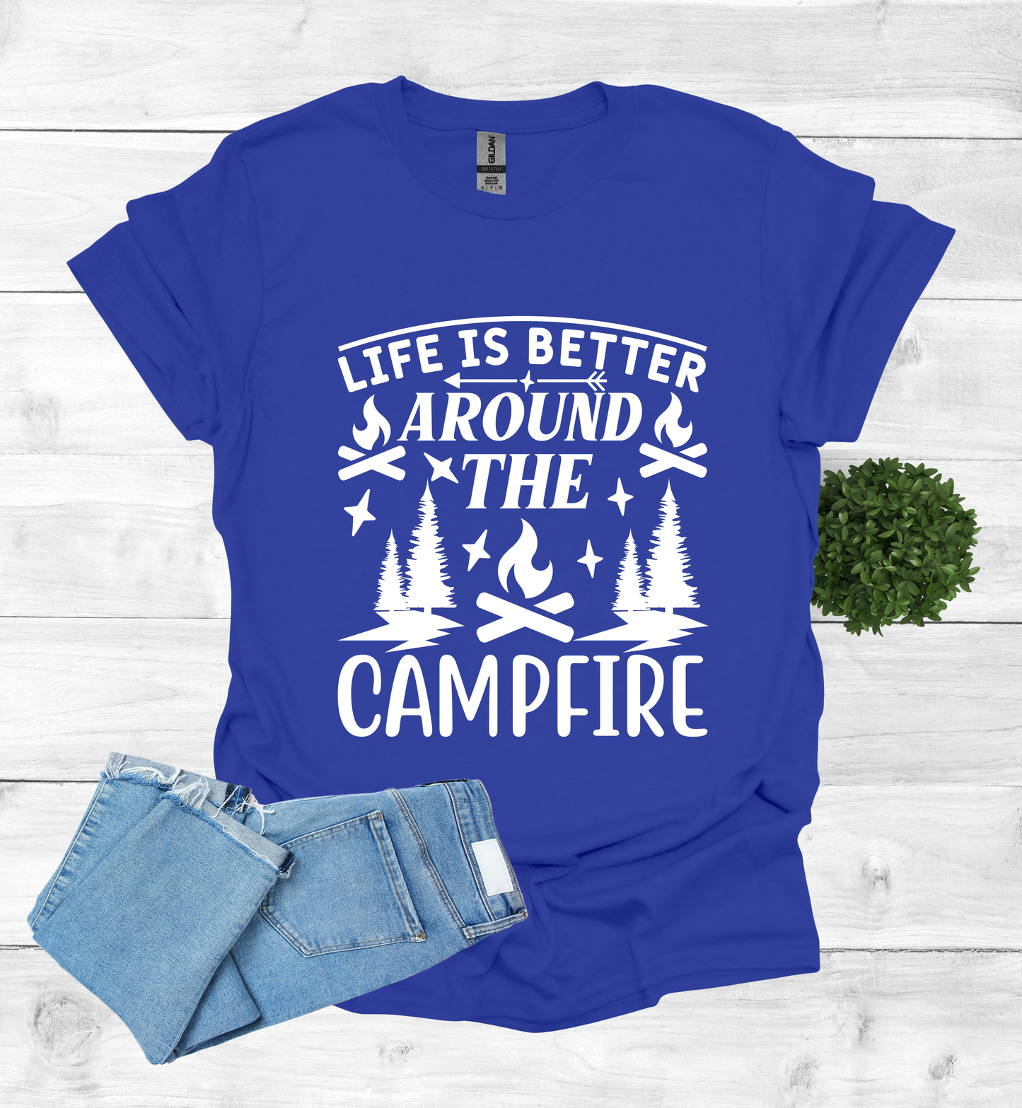 Life is better around the campfire