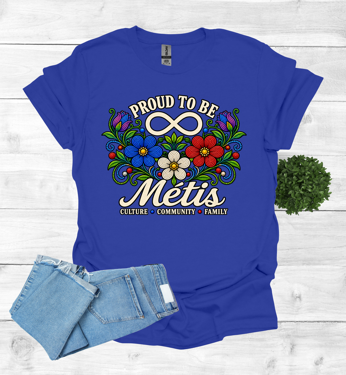 Proud to be Métis T-Shirt