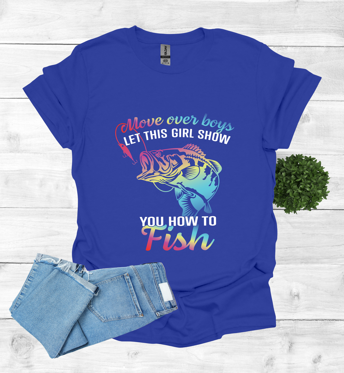 Move over boys LET THIS GIRL SHOW you how to fish