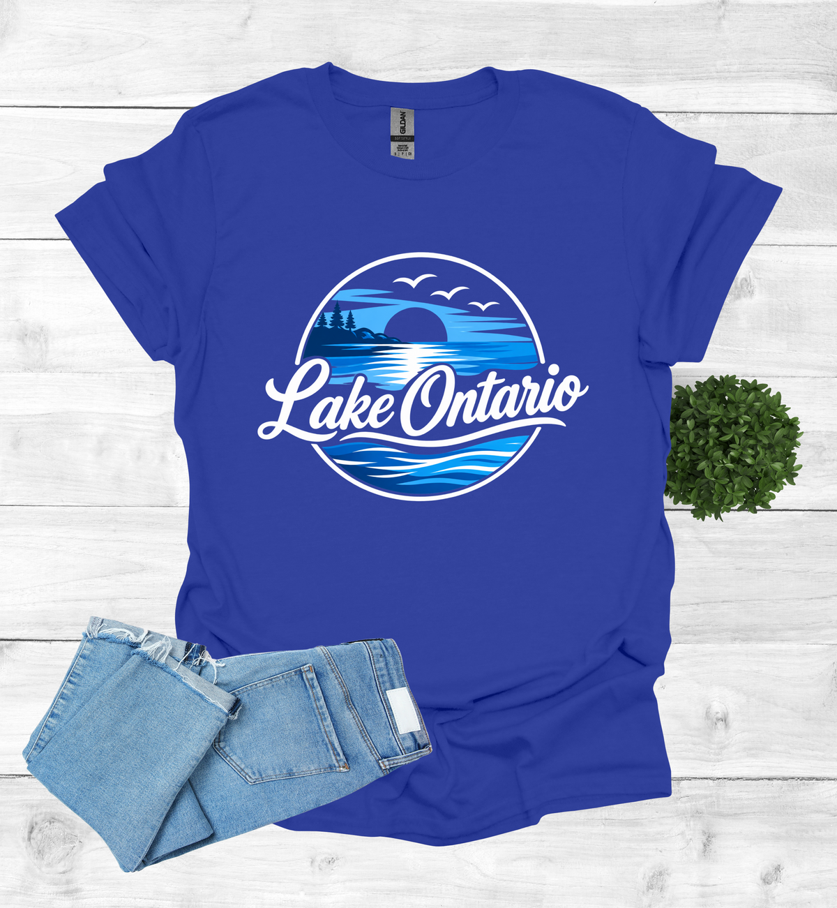Lake Ontario Tee lake scene