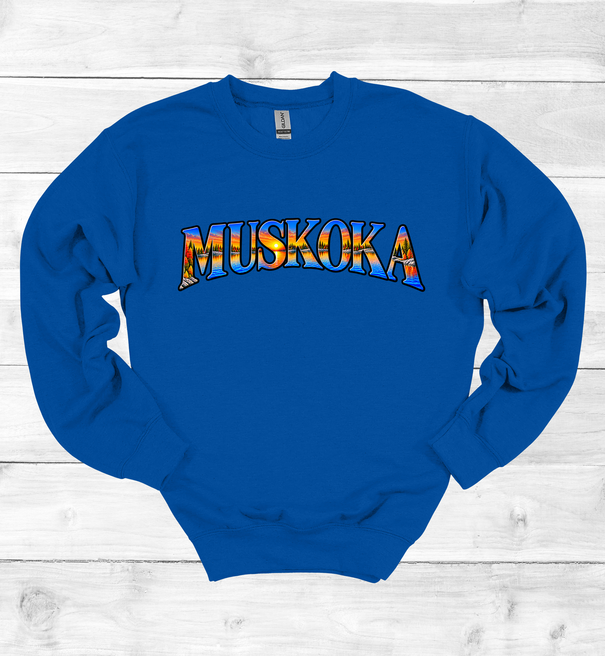 Colorful Muskoka  Fall Look, Sweatshirt