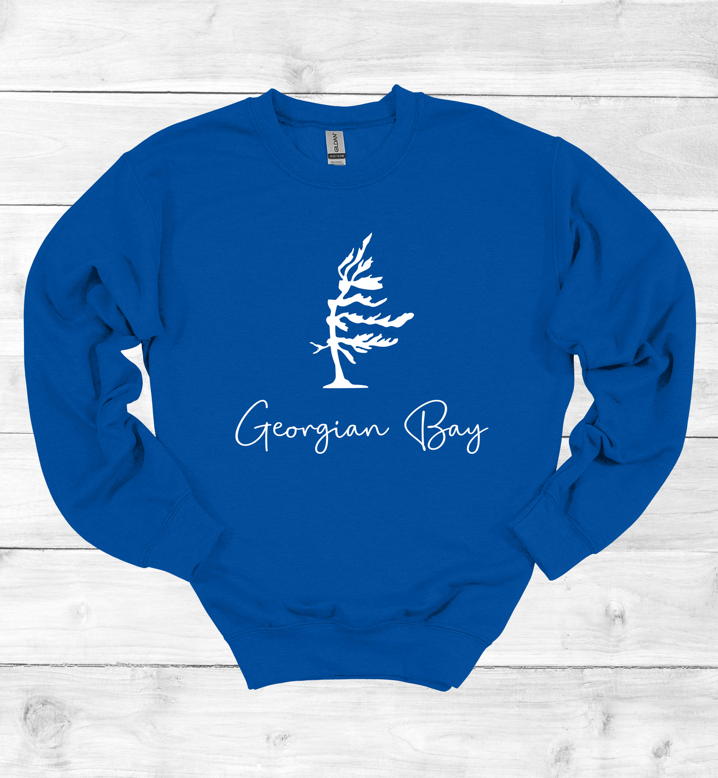 Georgian Bay Wind Swept Pine Tree Sweatshirt
