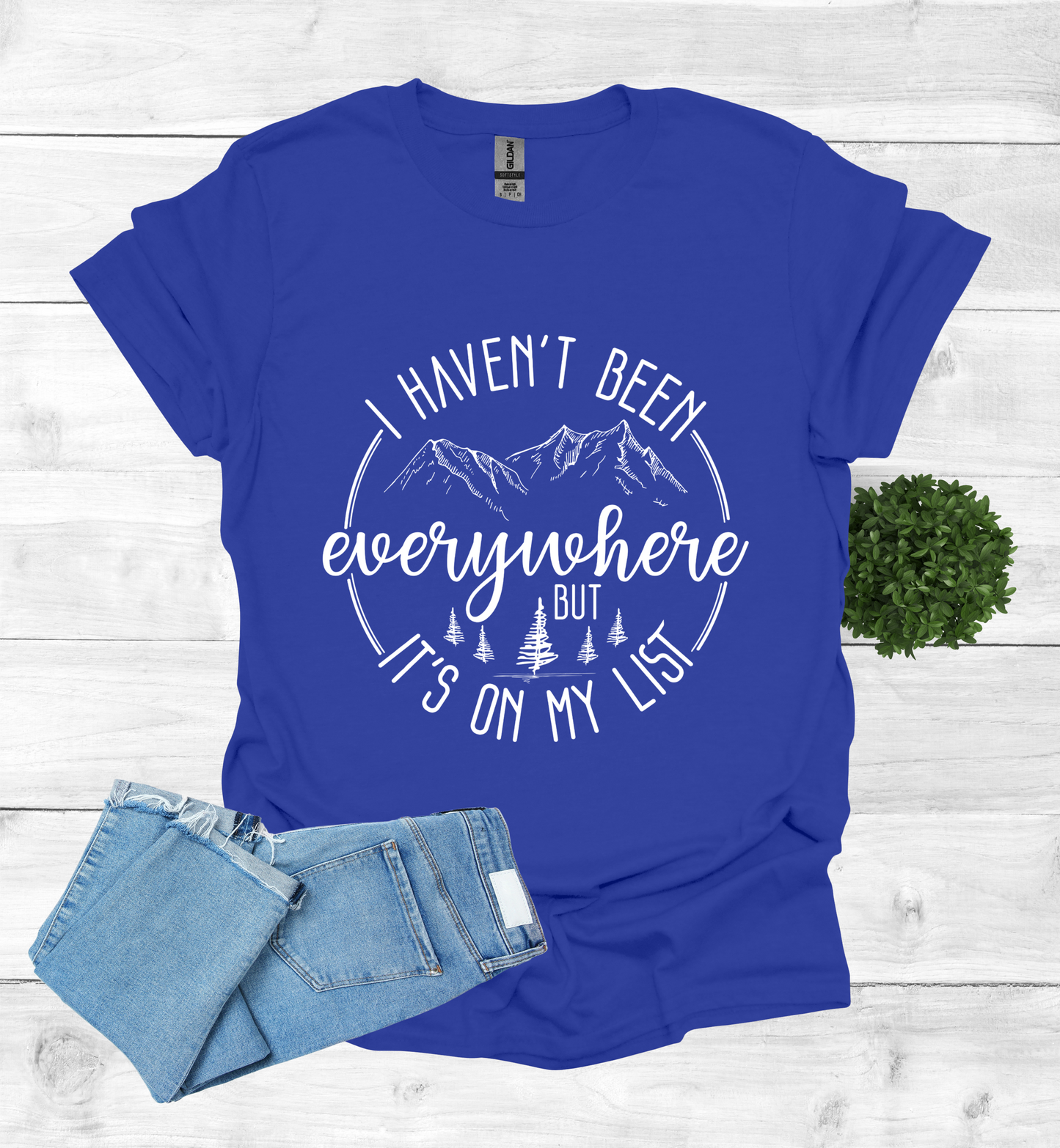 Haven't been Everywhere But It's on my list Shirt