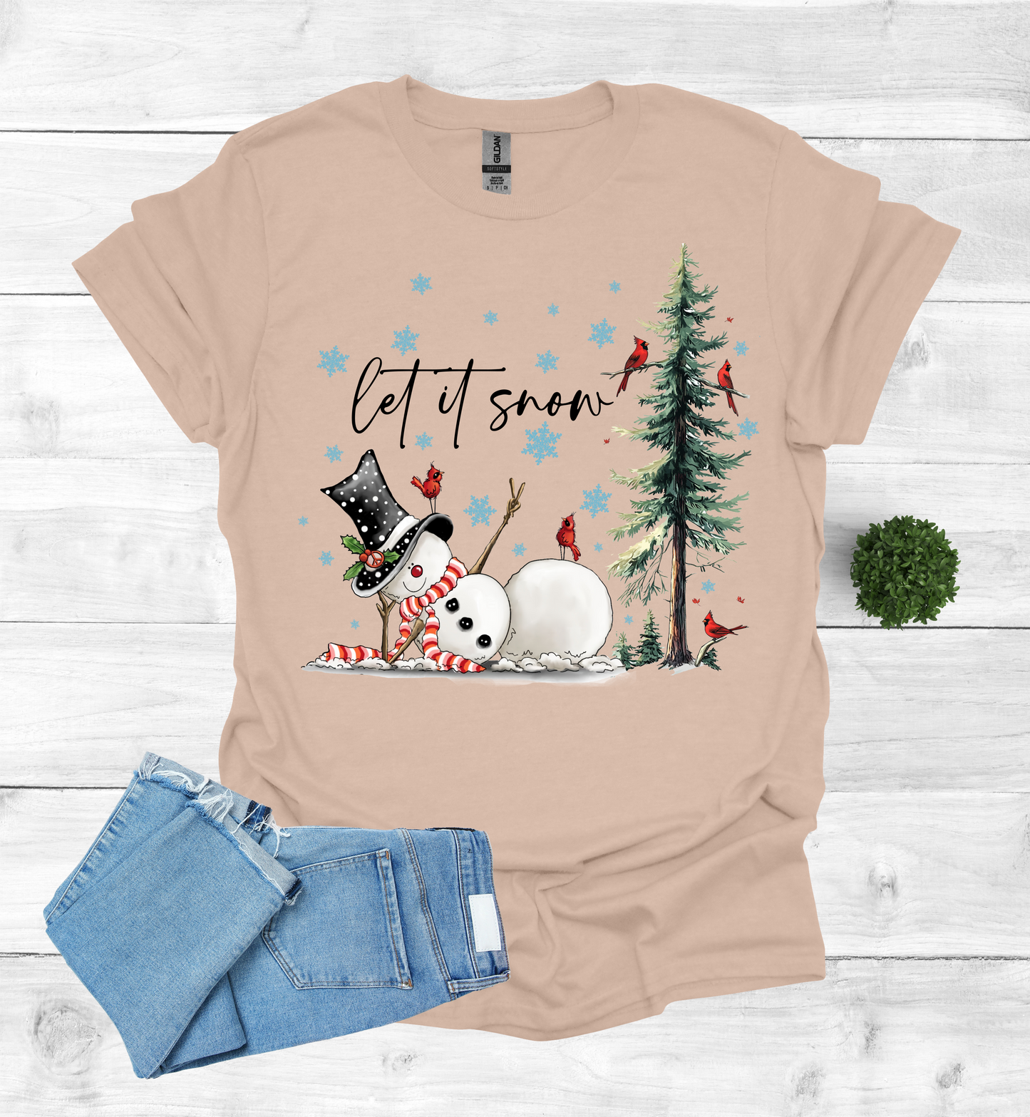 Let It Snow Christmas Shirt