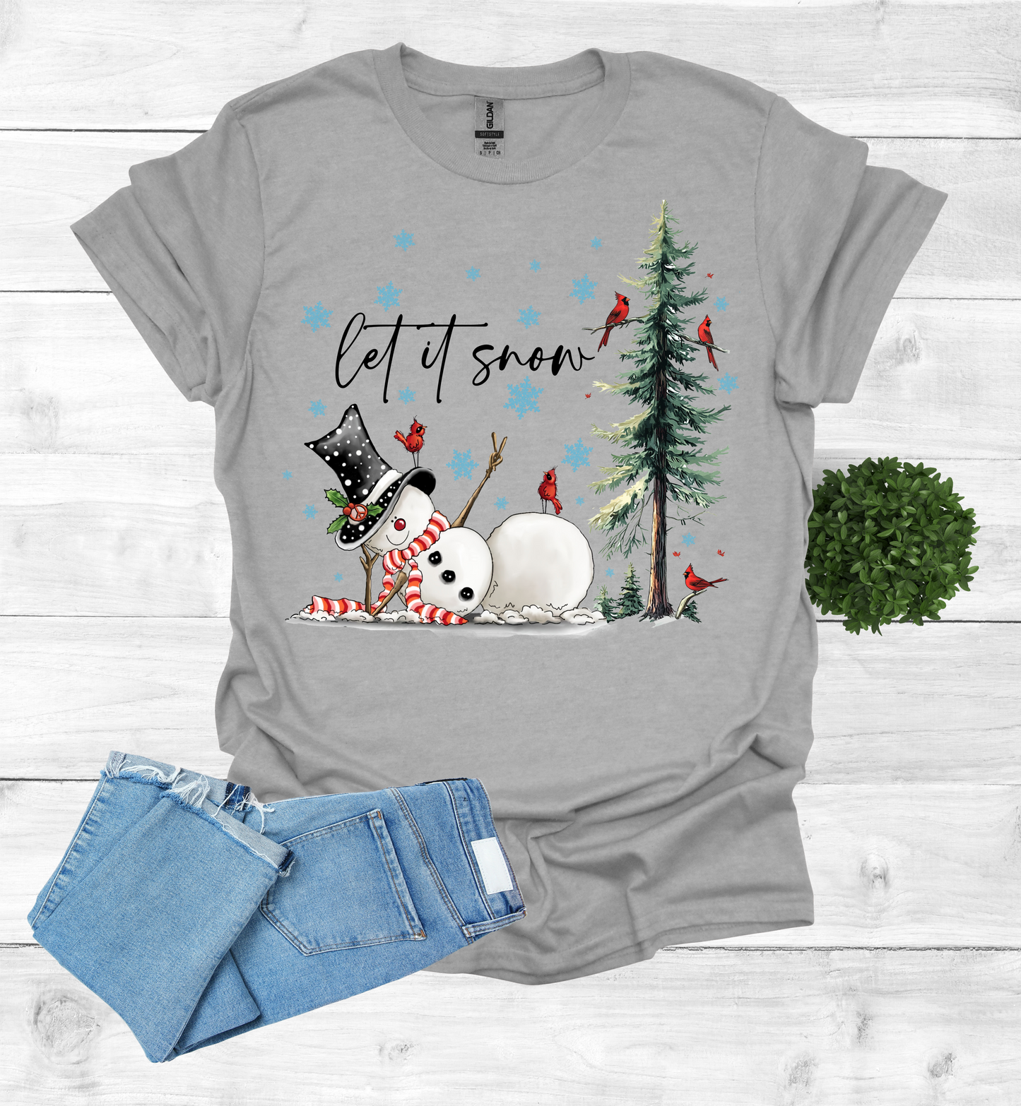 Let It Snow Christmas Shirt