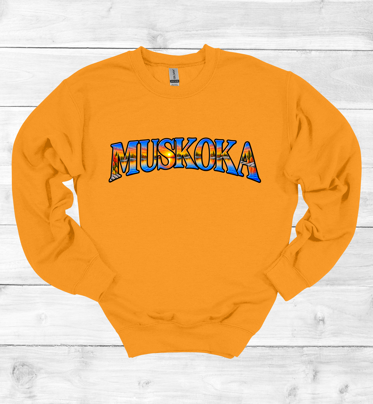 Colorful Muskoka  Fall Look, Sweatshirt