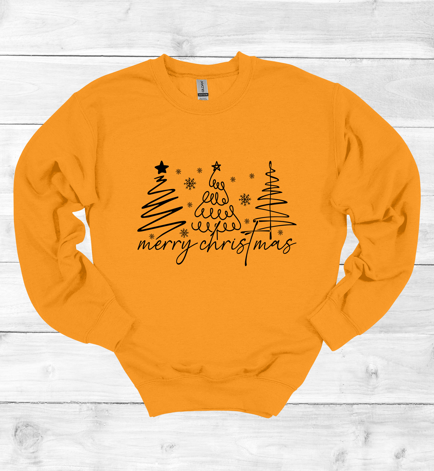 Christmas Trees Merry Christmas Sweatshirt