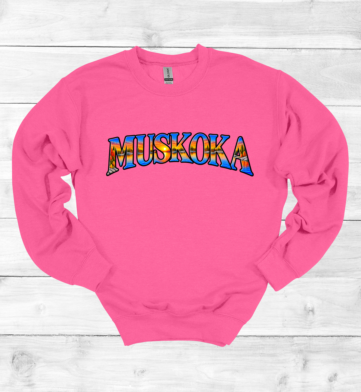 Colorful Muskoka  Fall Look, Sweatshirt