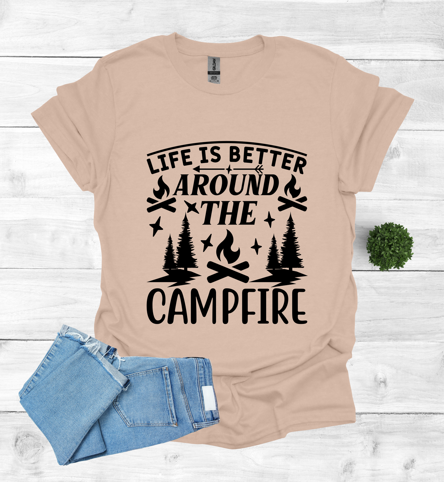 Life is better around the campfire
