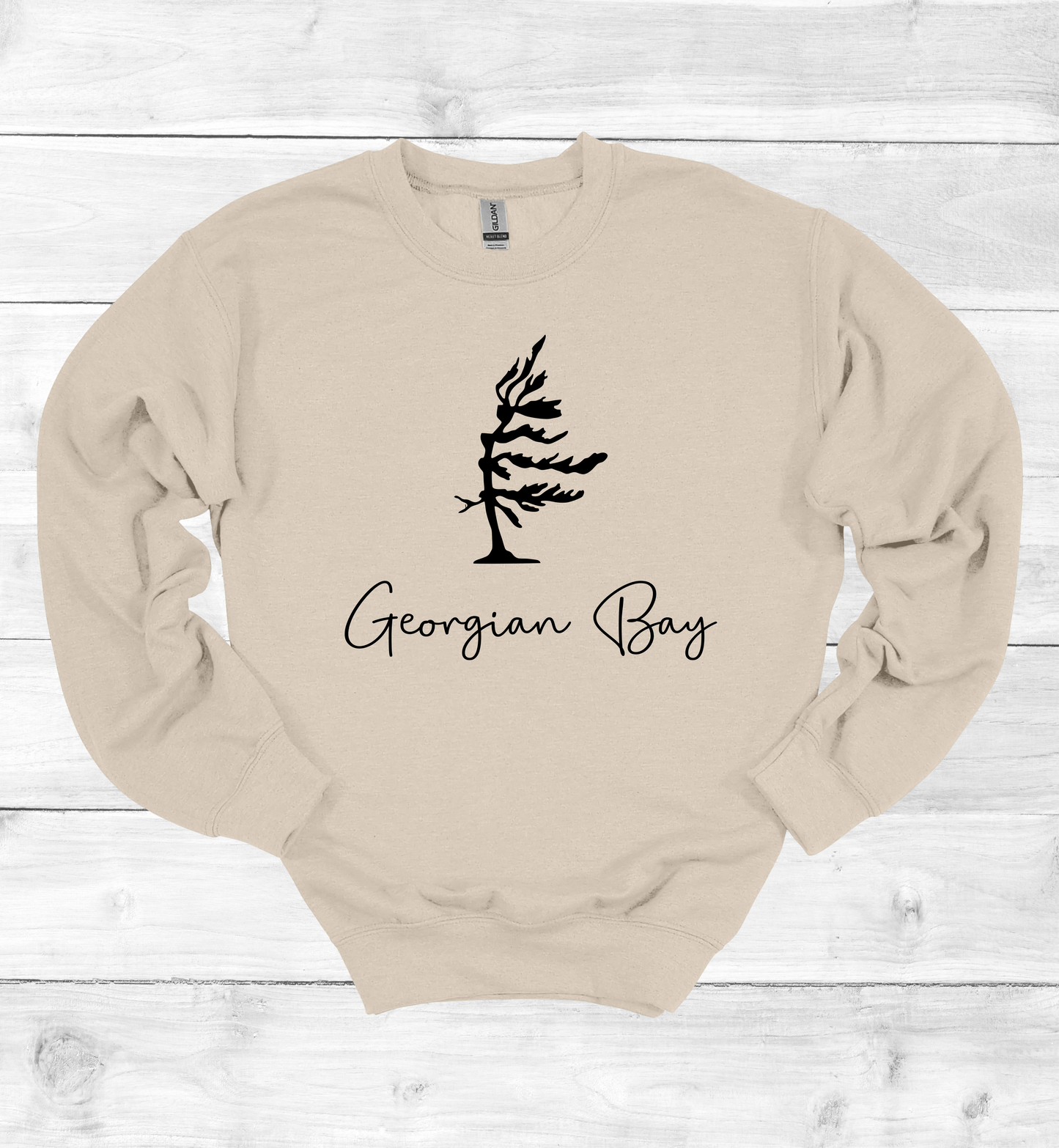 Georgian Bay Wind Swept Pine Tree Sweatshirt