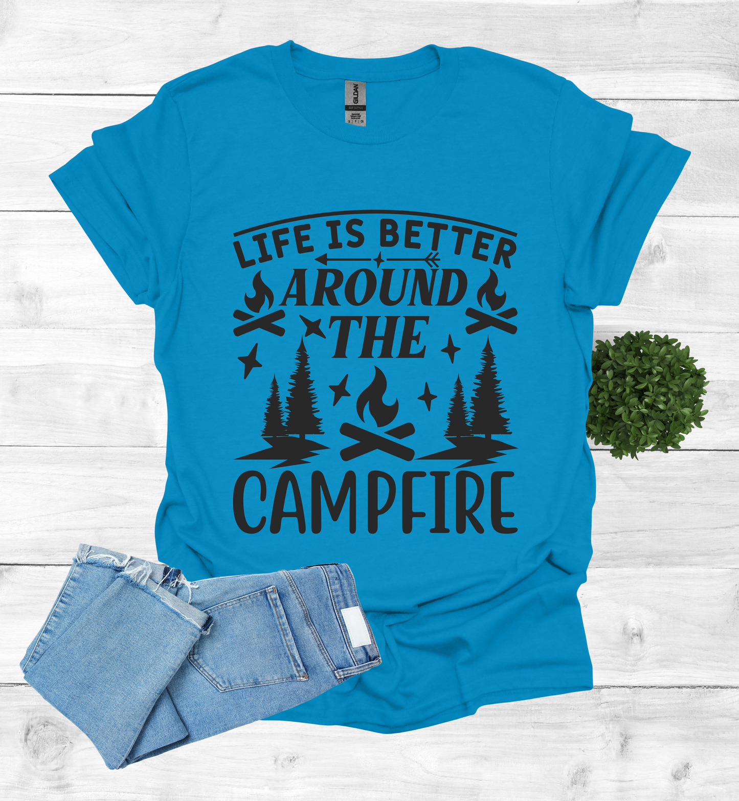 Life is better around the campfire