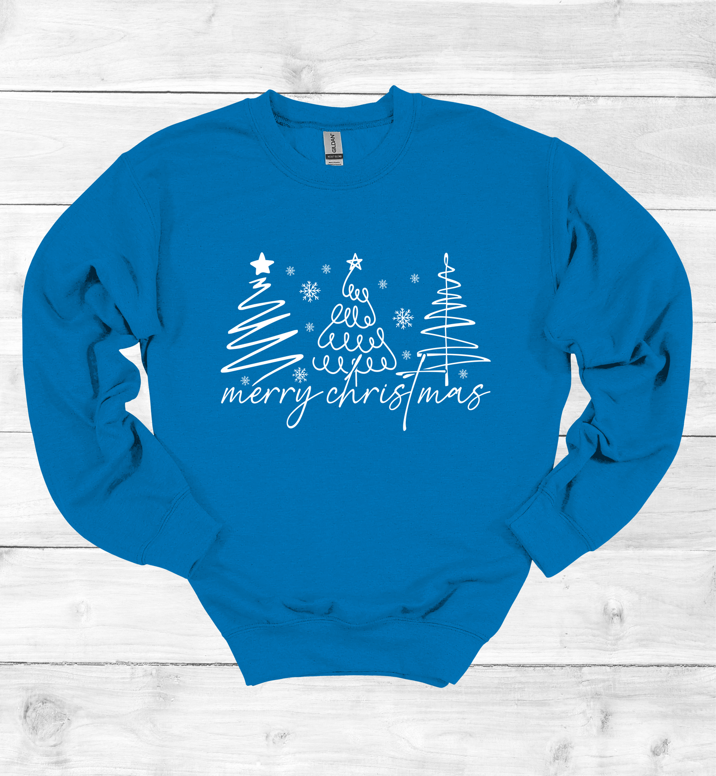 Christmas Trees Merry Christmas Sweatshirt