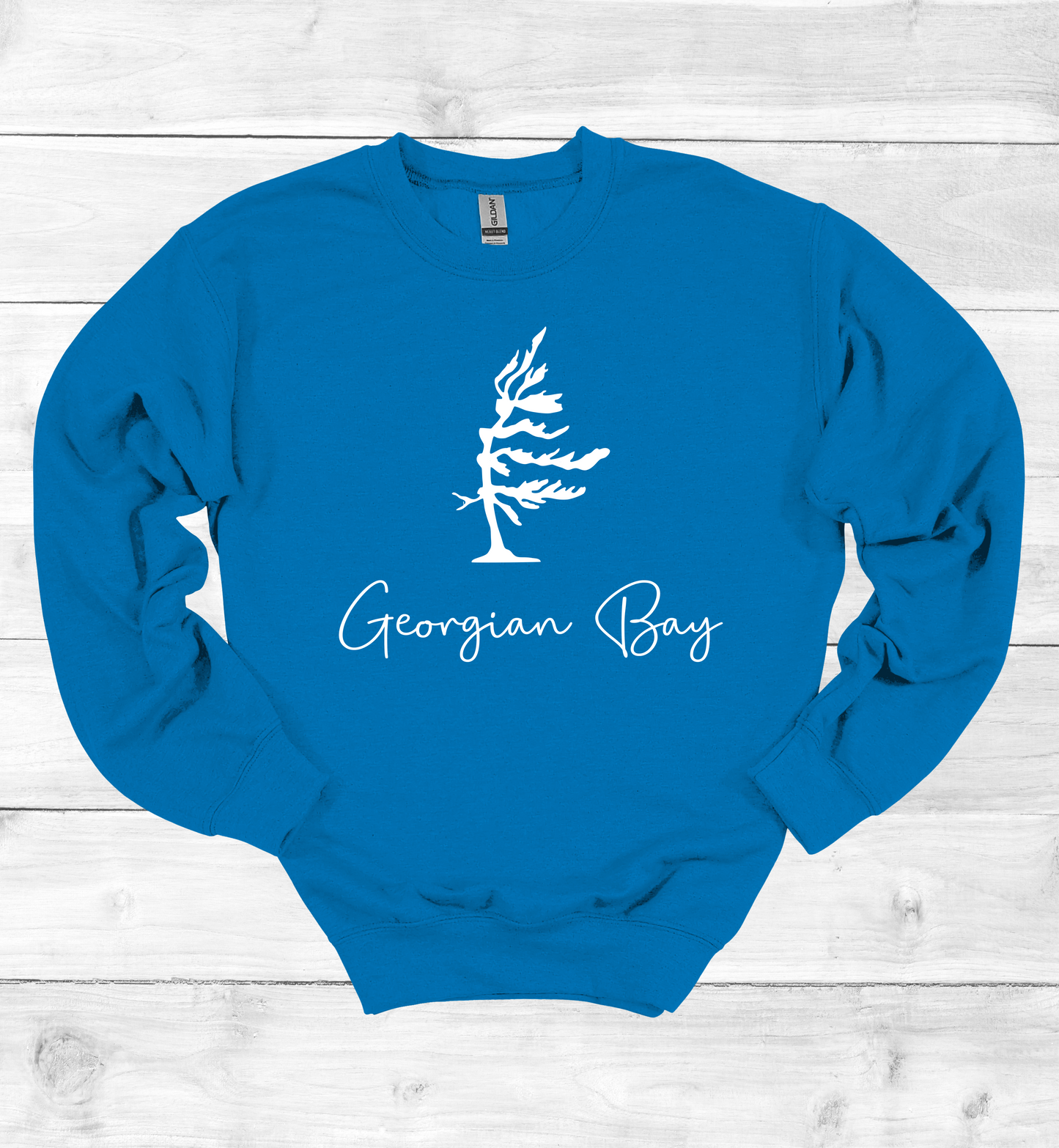 Georgian Bay Wind Swept Pine Tree Sweatshirt