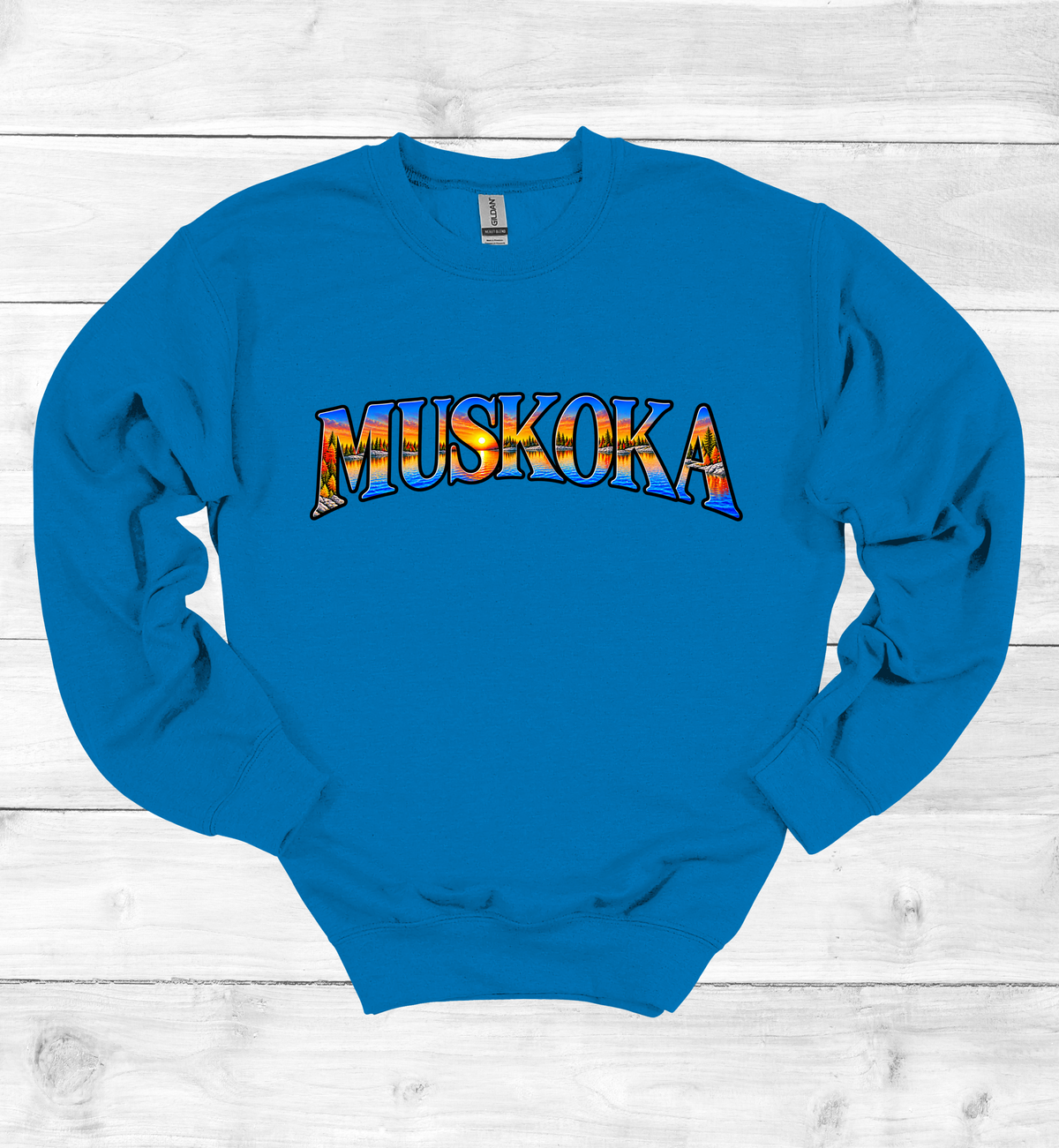 Colorful Muskoka  Fall Look, Sweatshirt