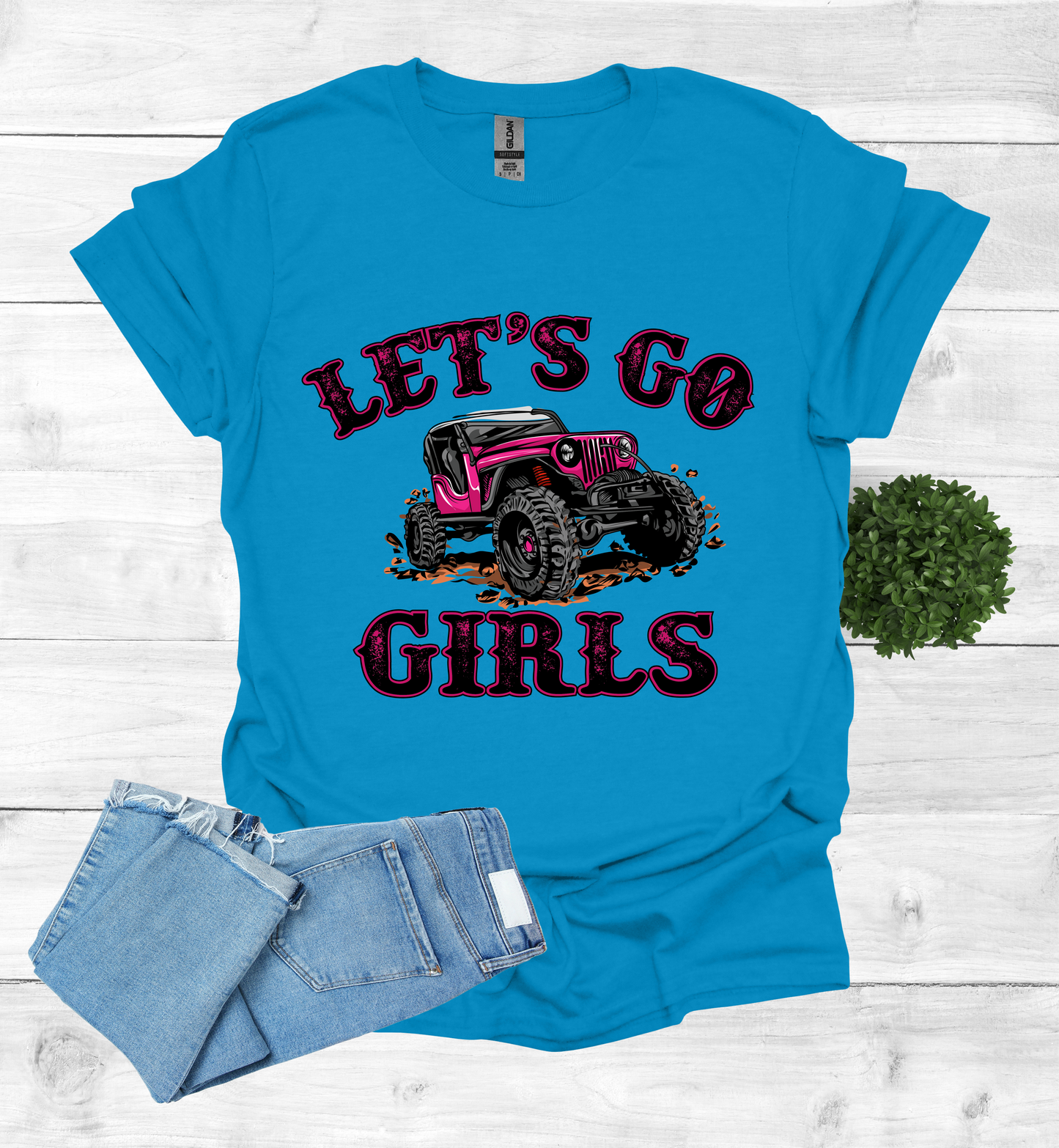 Let's Go Girls jeep mudding scene1
