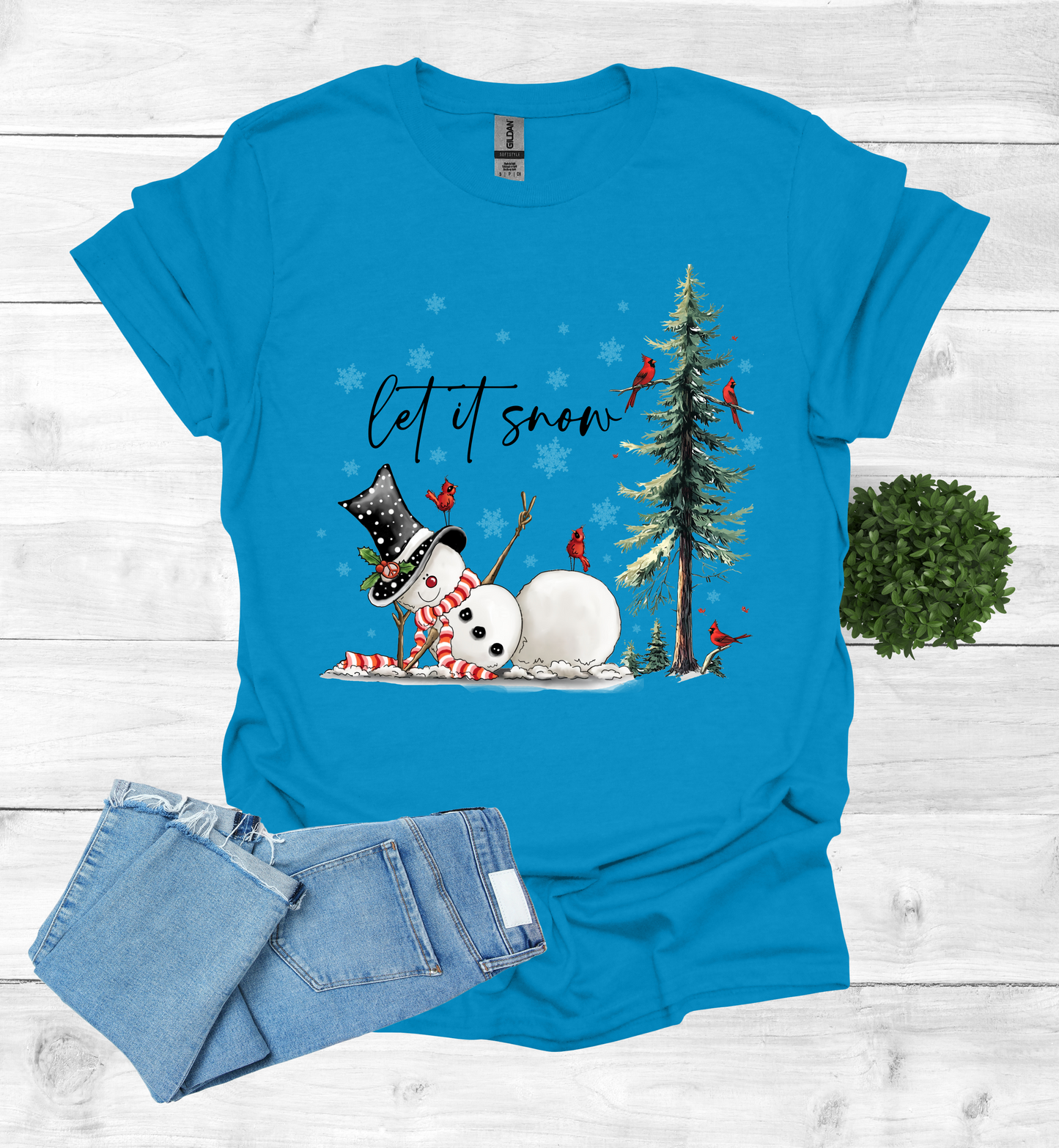 Let It Snow Christmas Shirt