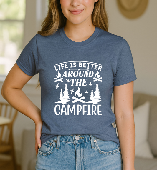 Life is better around the campfire