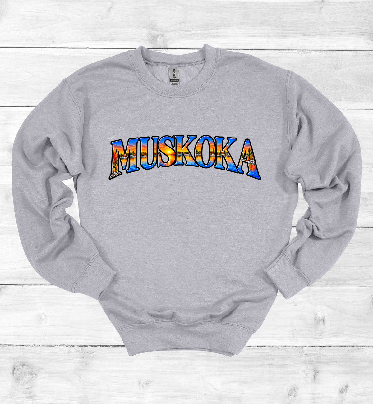 Colorful Muskoka  Fall Look, Sweatshirt