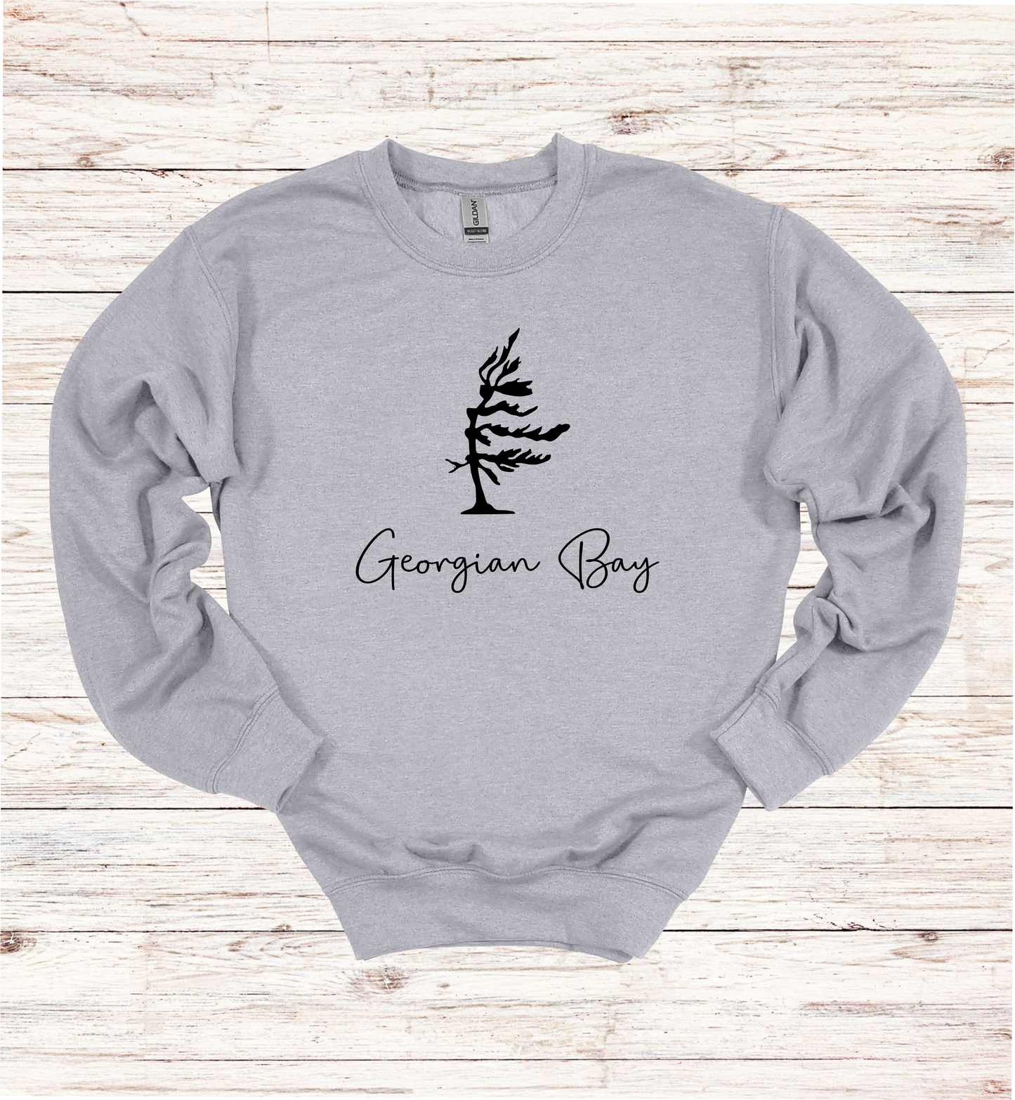 Georgian Bay Wind Swept Pine Tree Sweatshirt