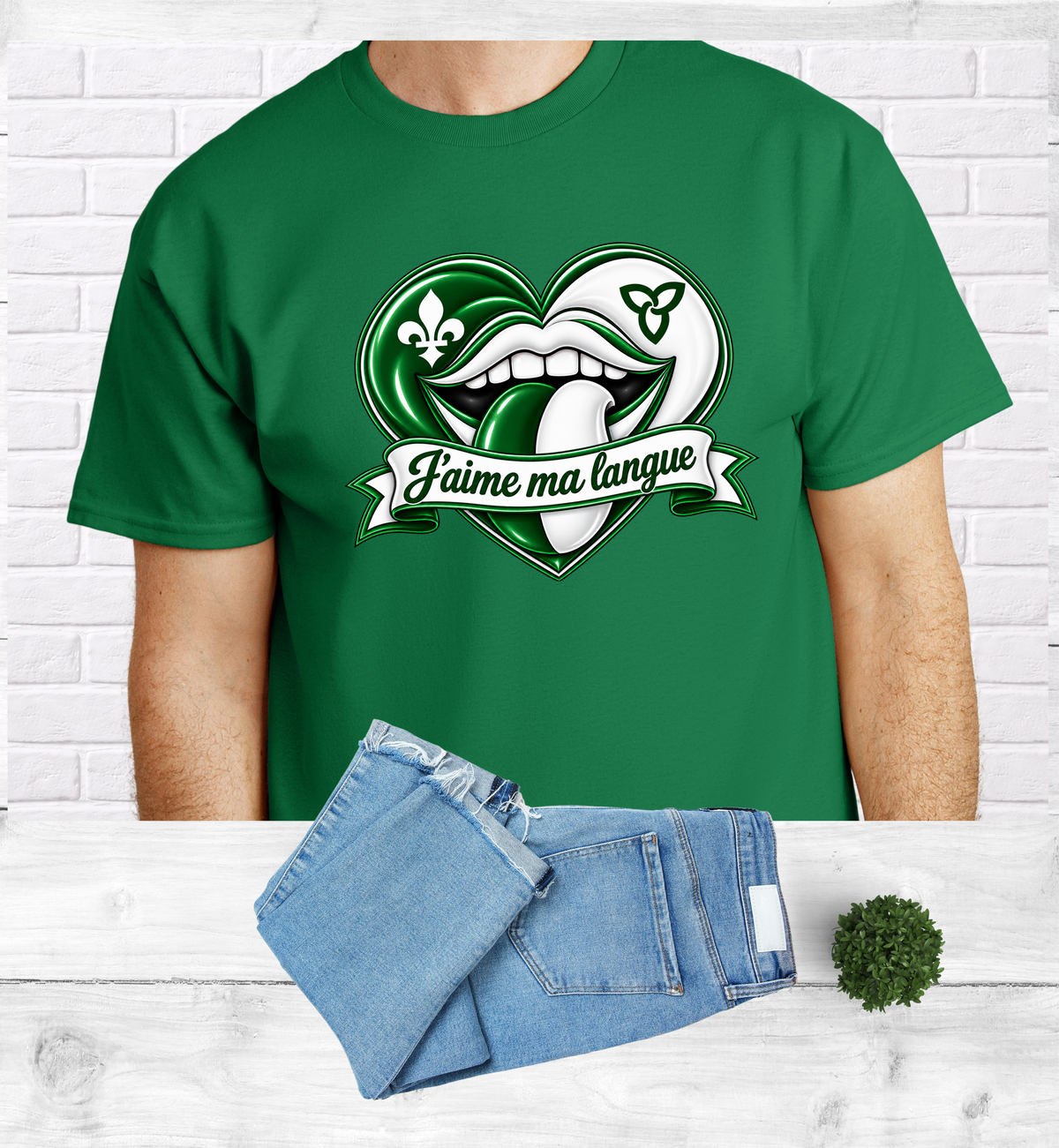 Journée Franco J'aime ma langue T-Shirt