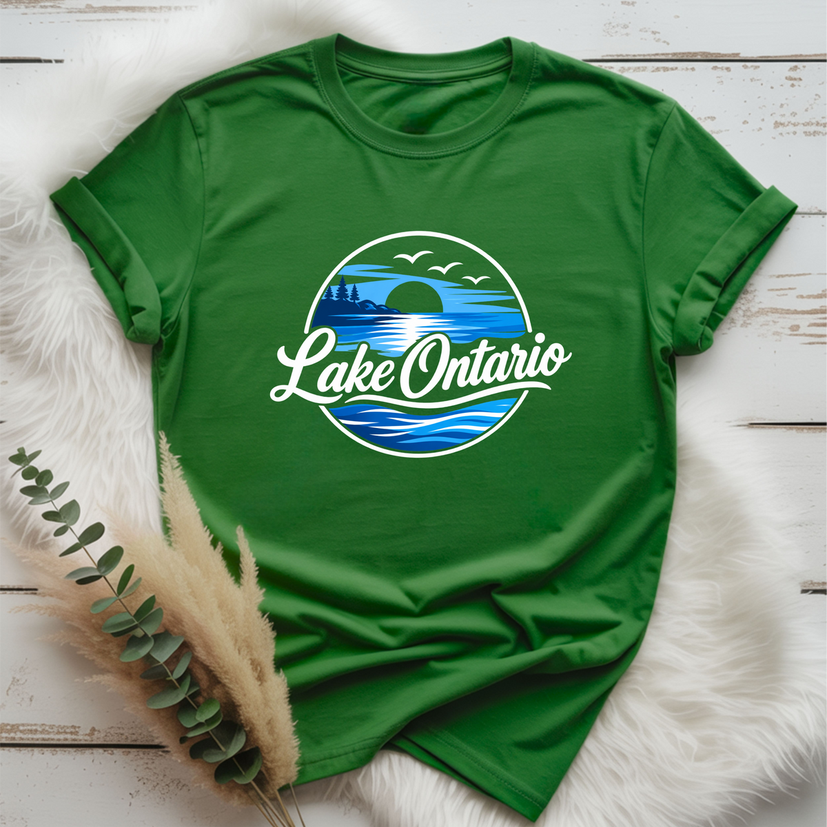 Lake Ontario Tee lake scene