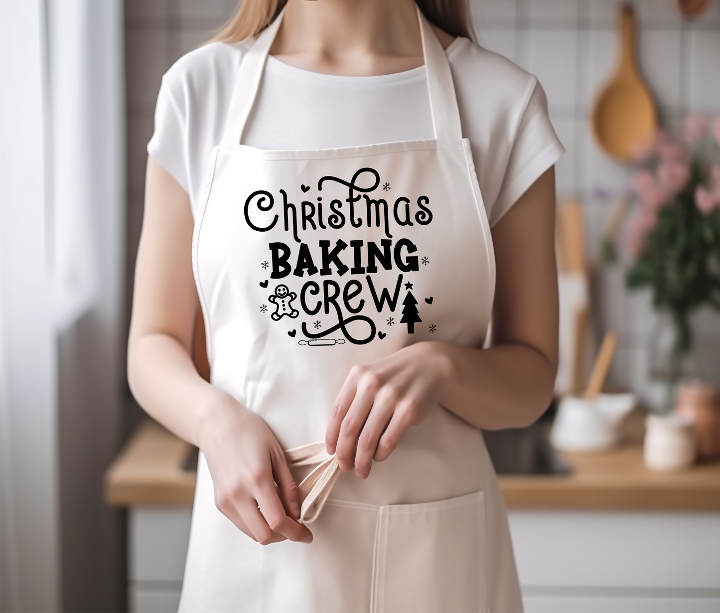 Christmas Baking Crew Apron