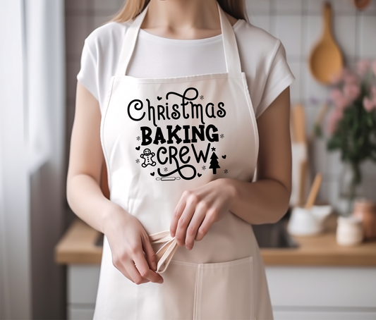 Christmas Baking Crew Apron