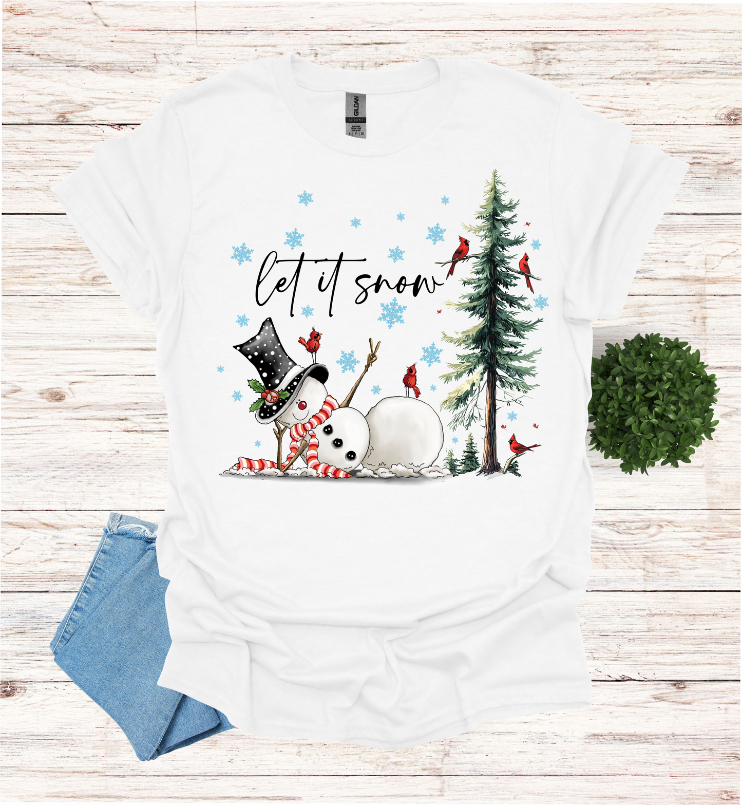 Let It Snow Christmas Shirt