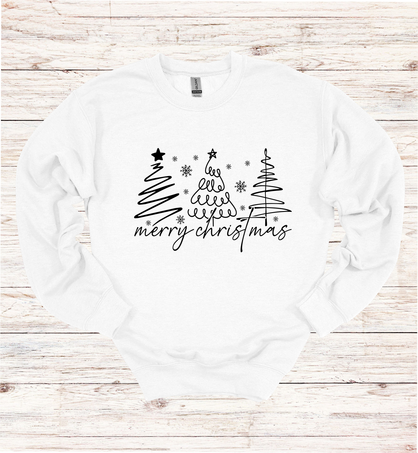 Christmas Trees Merry Christmas Sweatshirt