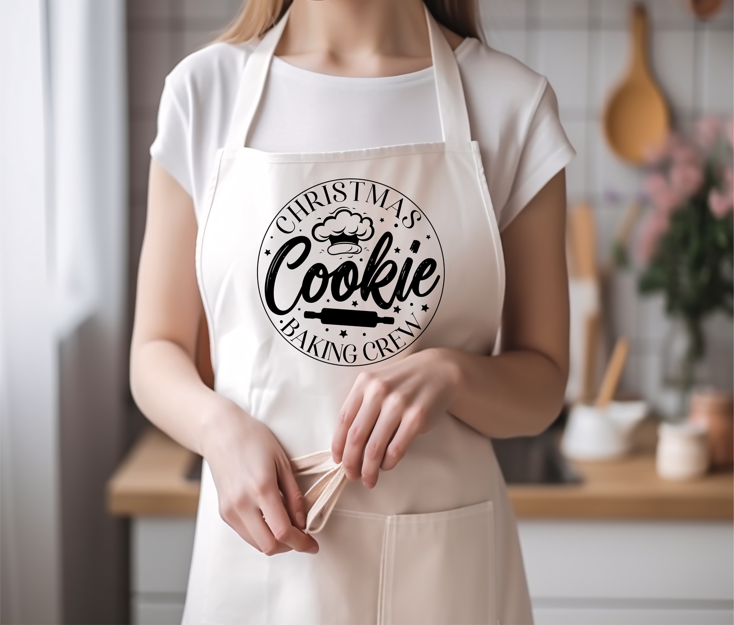 Christmas Cookie Baking Crew Apron