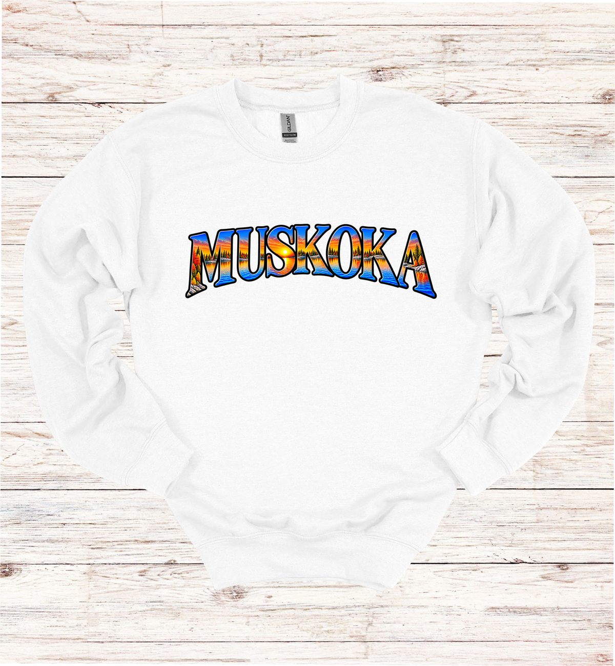 Colorful Muskoka  Fall Look, Sweatshirt