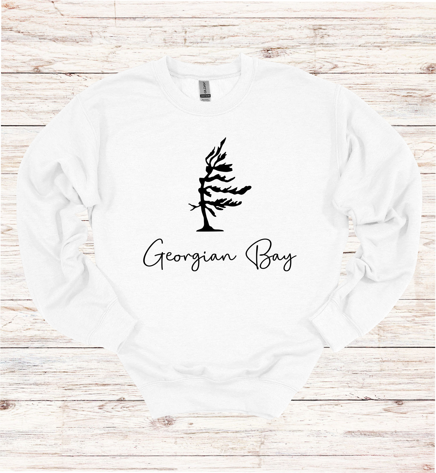 Georgian Bay Wind Swept Pine Tree Sweatshirt